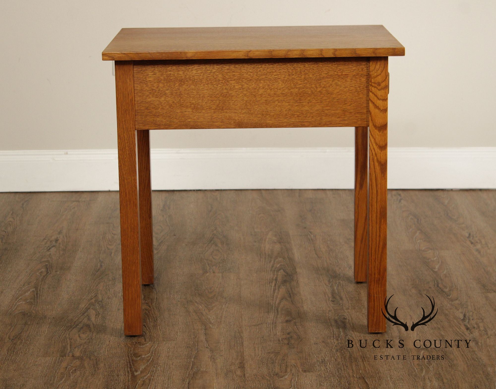 Stickley Mission Collection Oak Single Drawer End Table