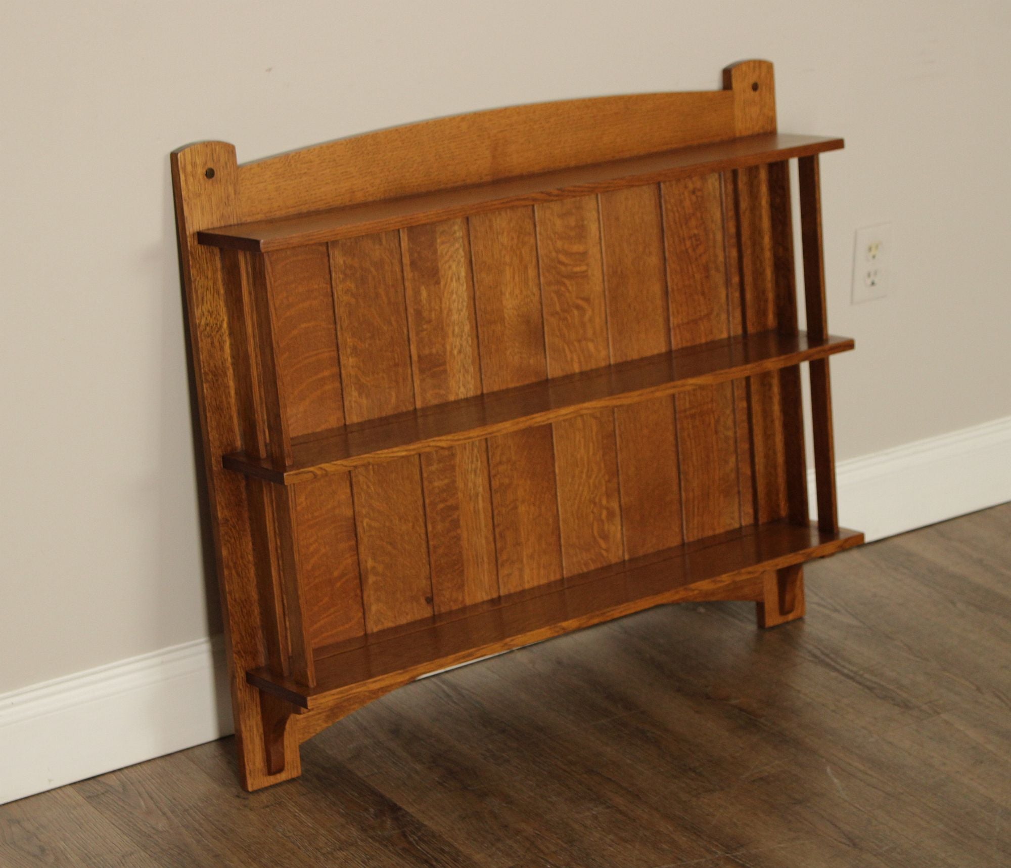 Stickley Mission Collection Oak Plate Rack