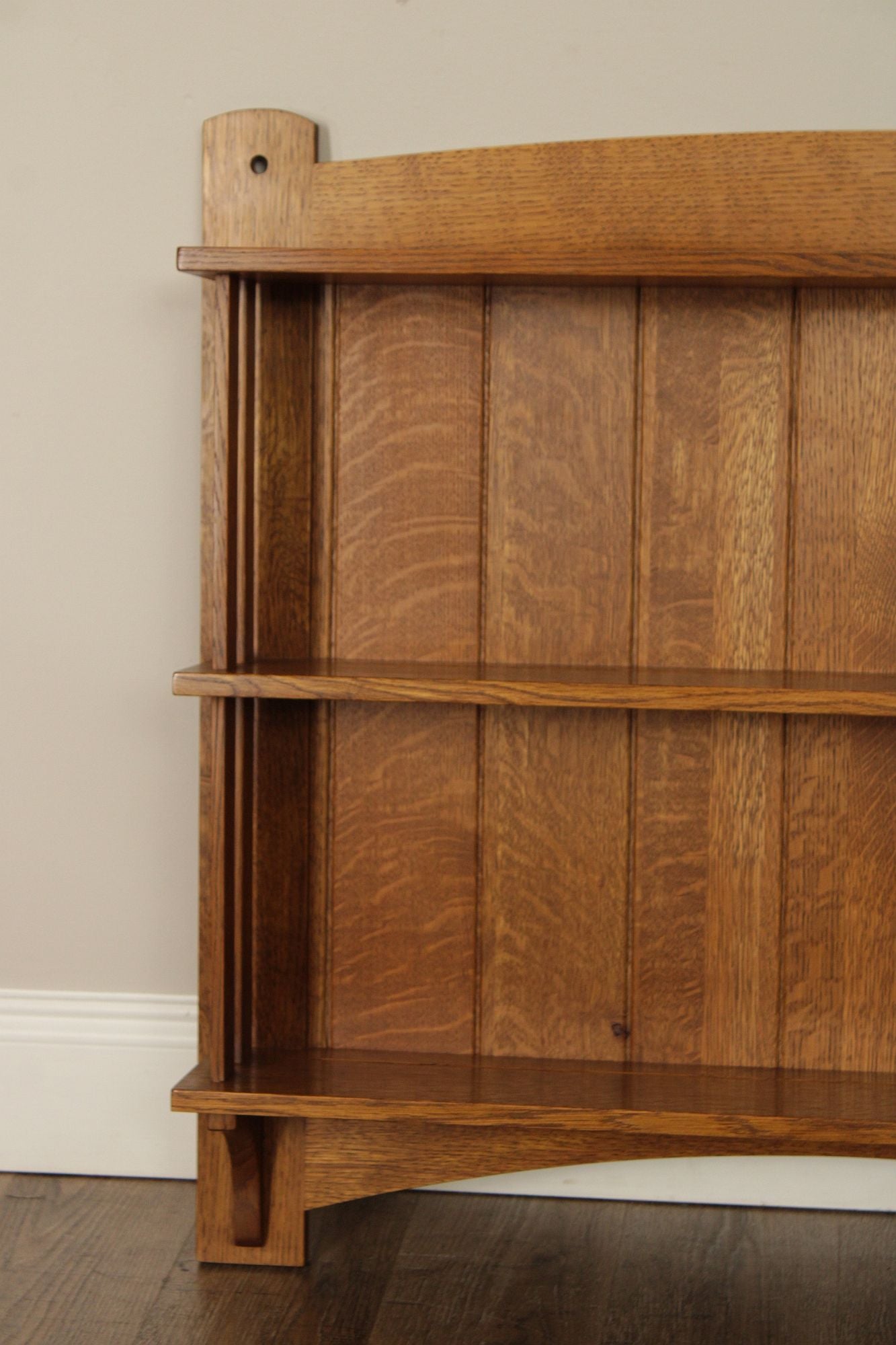 Stickley Mission Collection Oak Plate Rack