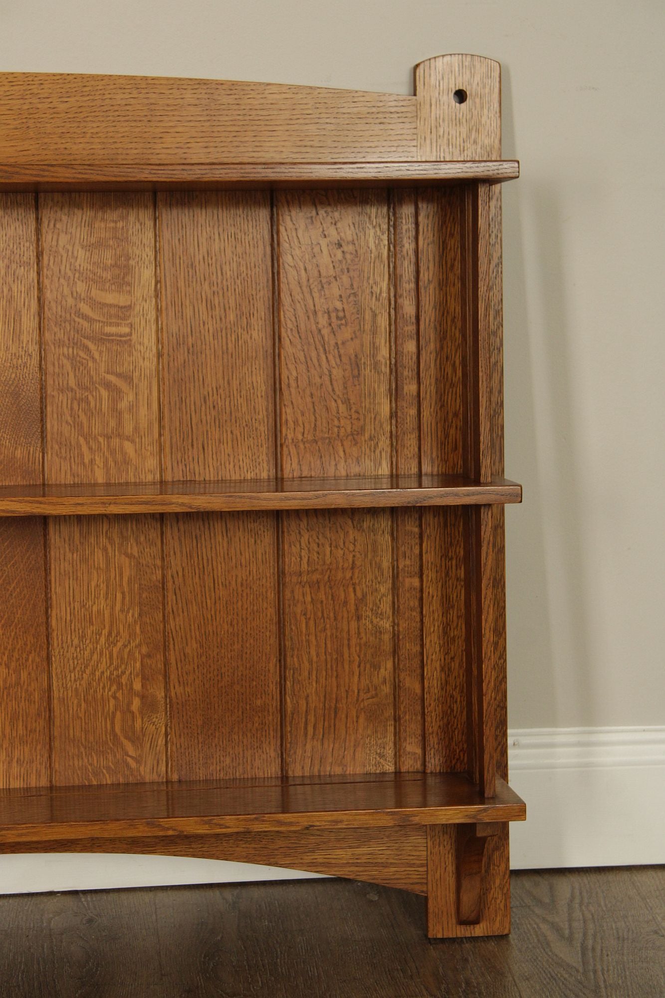 Stickley Mission Collection Oak Plate Rack