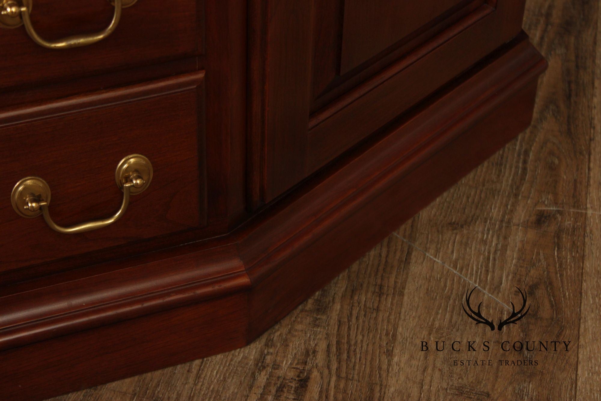 Harden Georgian Style Cherry China Cabinet