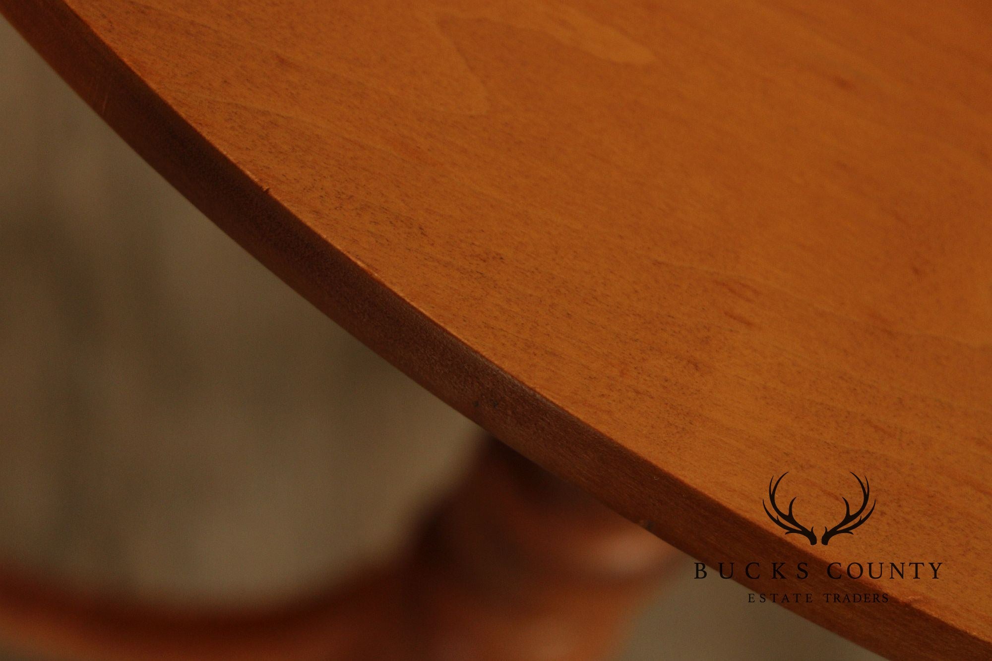 Federal Style Bench Made Tiger Maple Candlestand