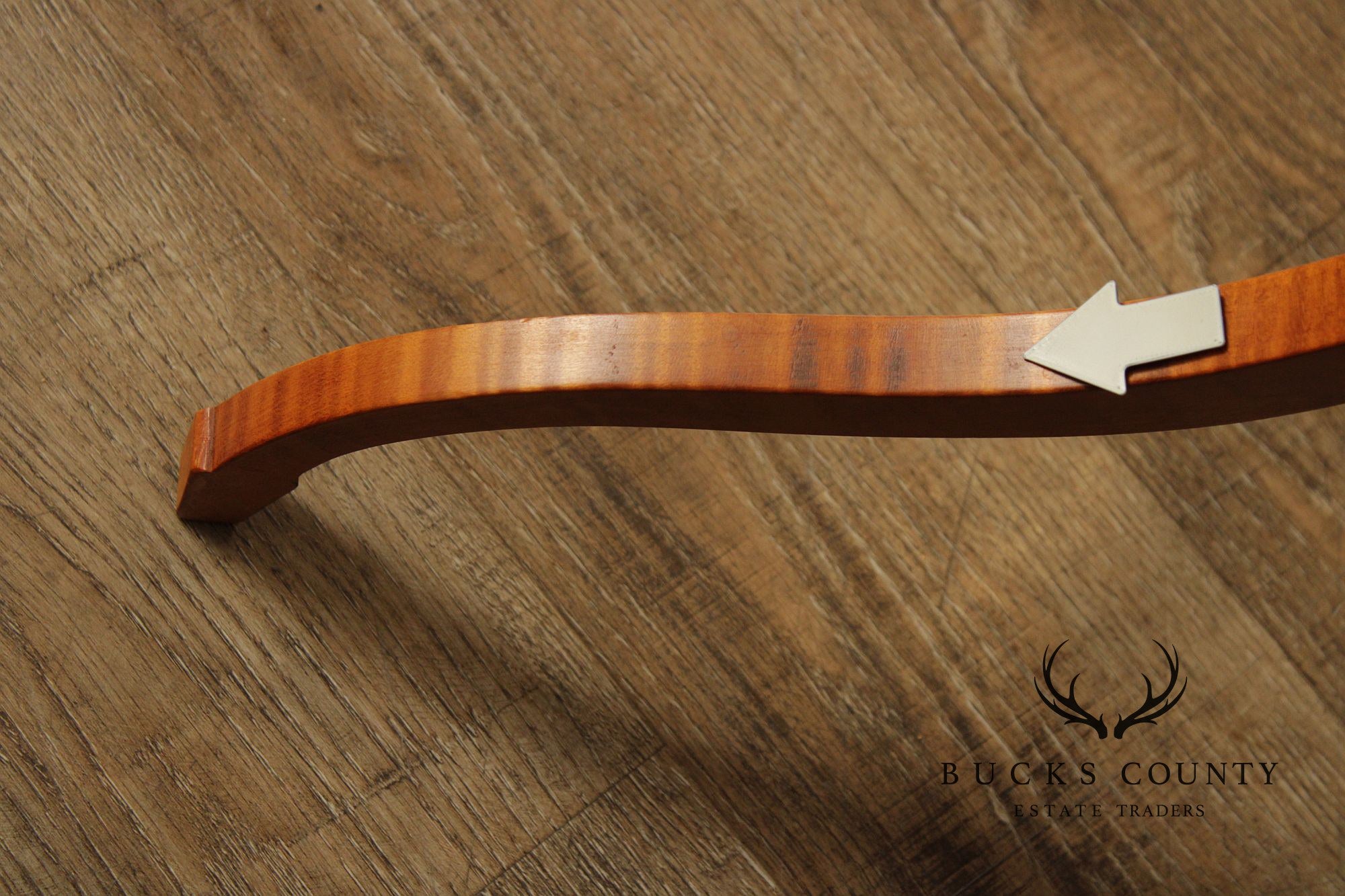 Federal Style Bench Made Tiger Maple Candlestand