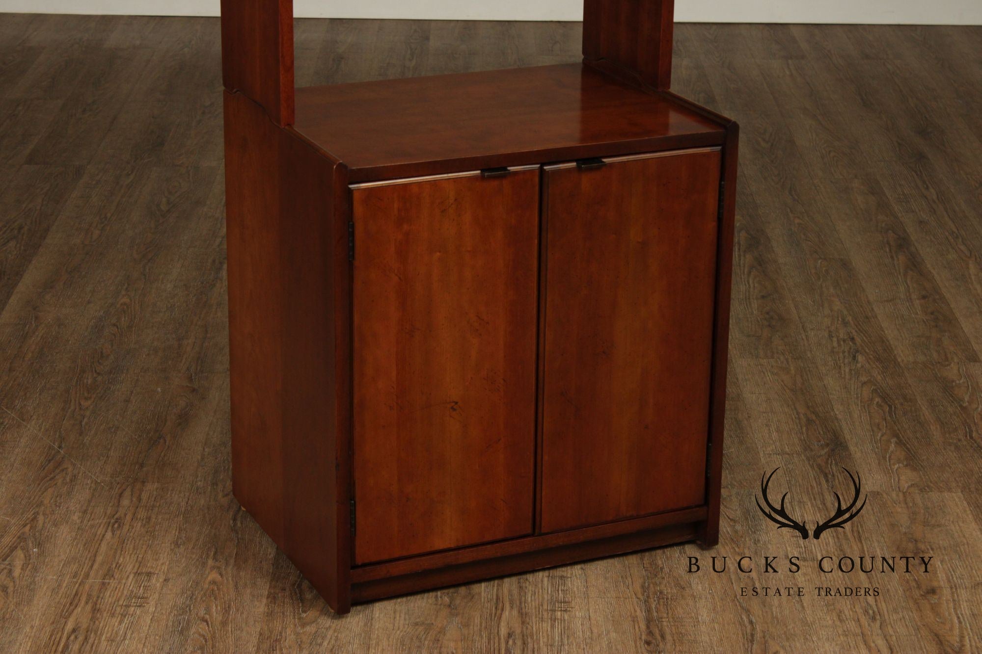 Mid Century Modern Pair of Stacking Bookcases