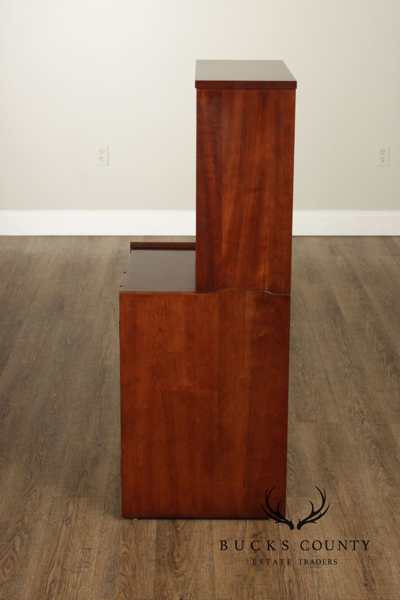 Mid Century Modern Pair of Stacking Bookcases