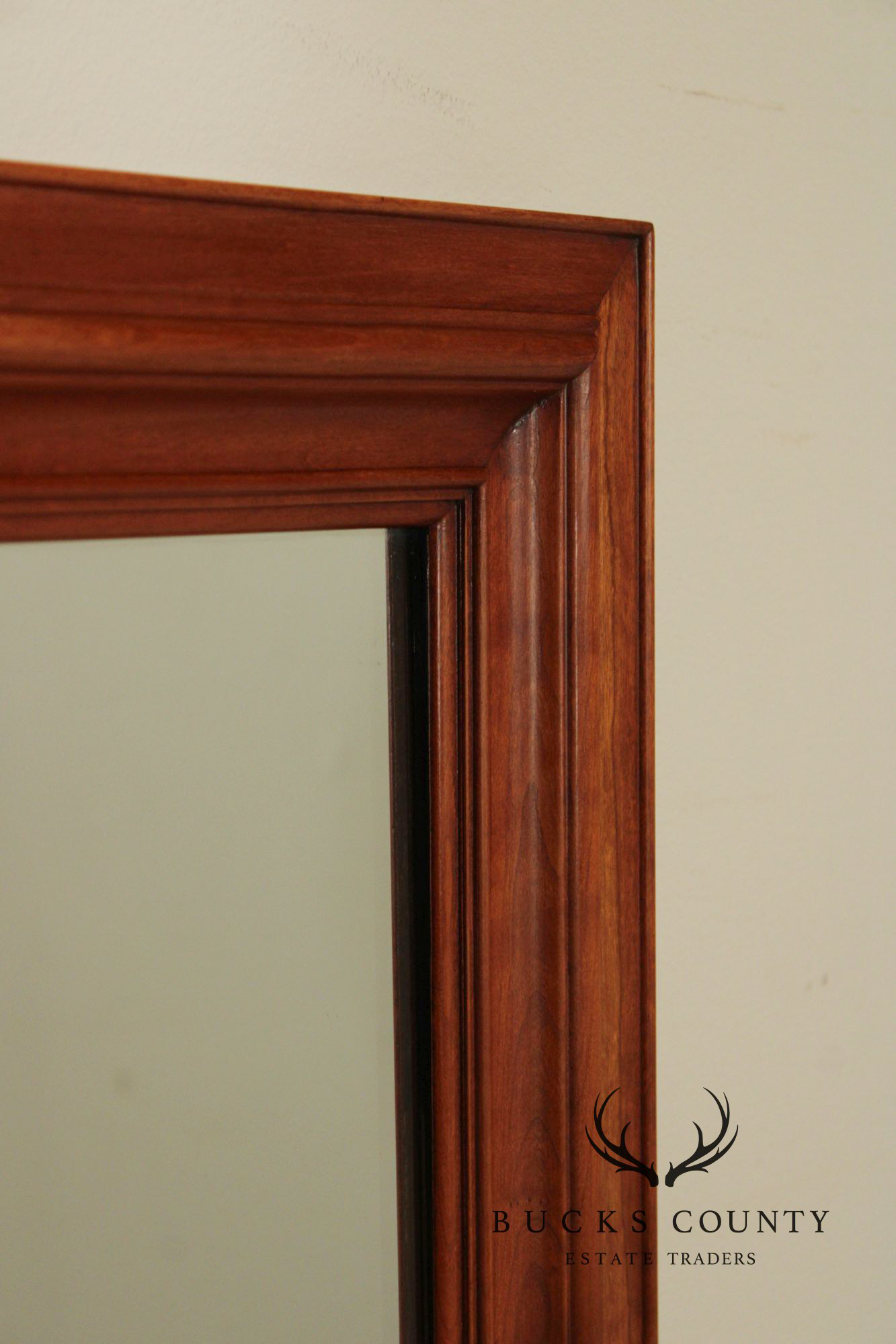 Kling Furniture Vintage Cherry Frame Rectangular Wall Mirror
