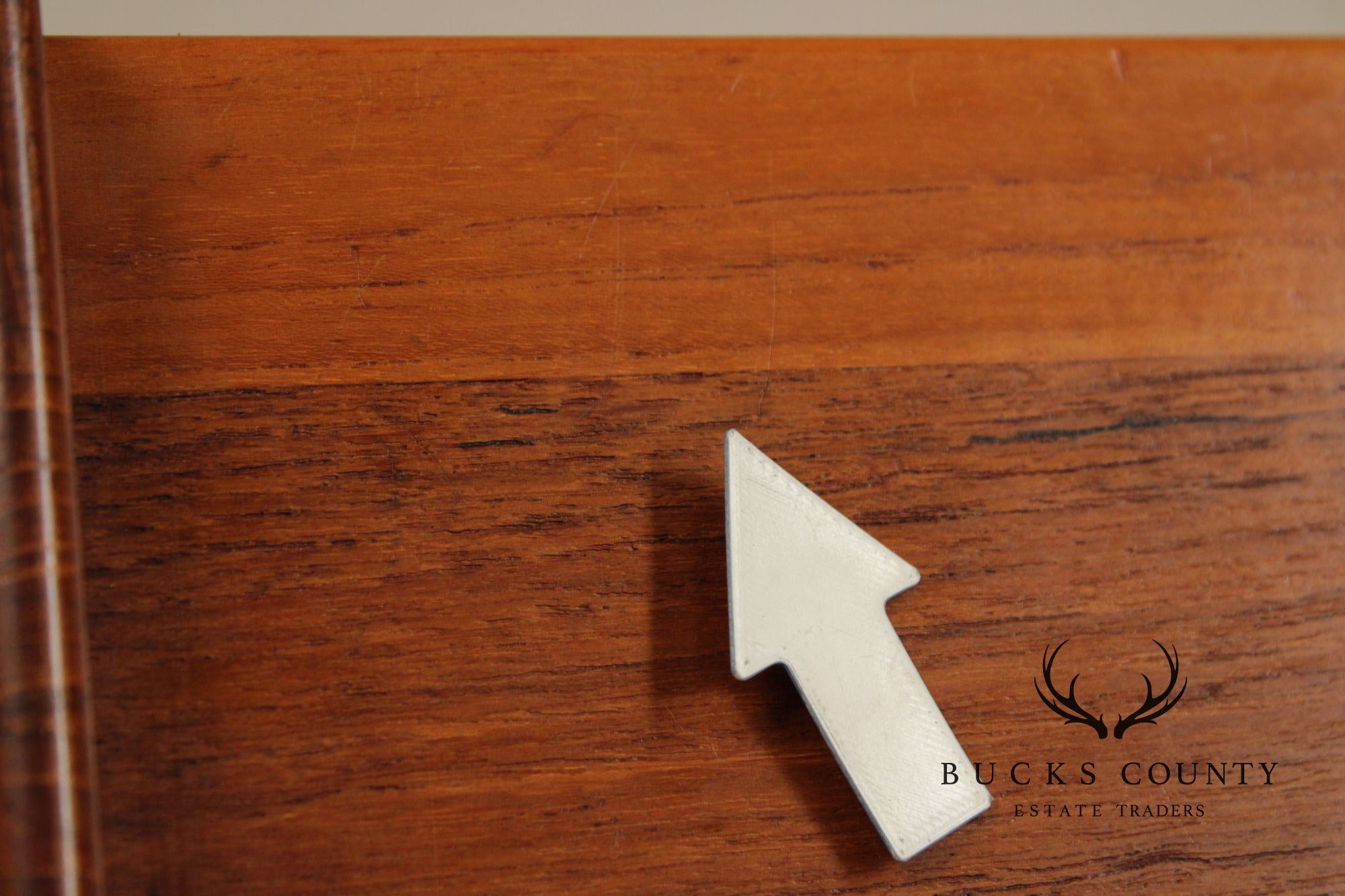 Mid-Century Danish Modern Teak 6-Drawer Desktop Organizer By N.A.E.