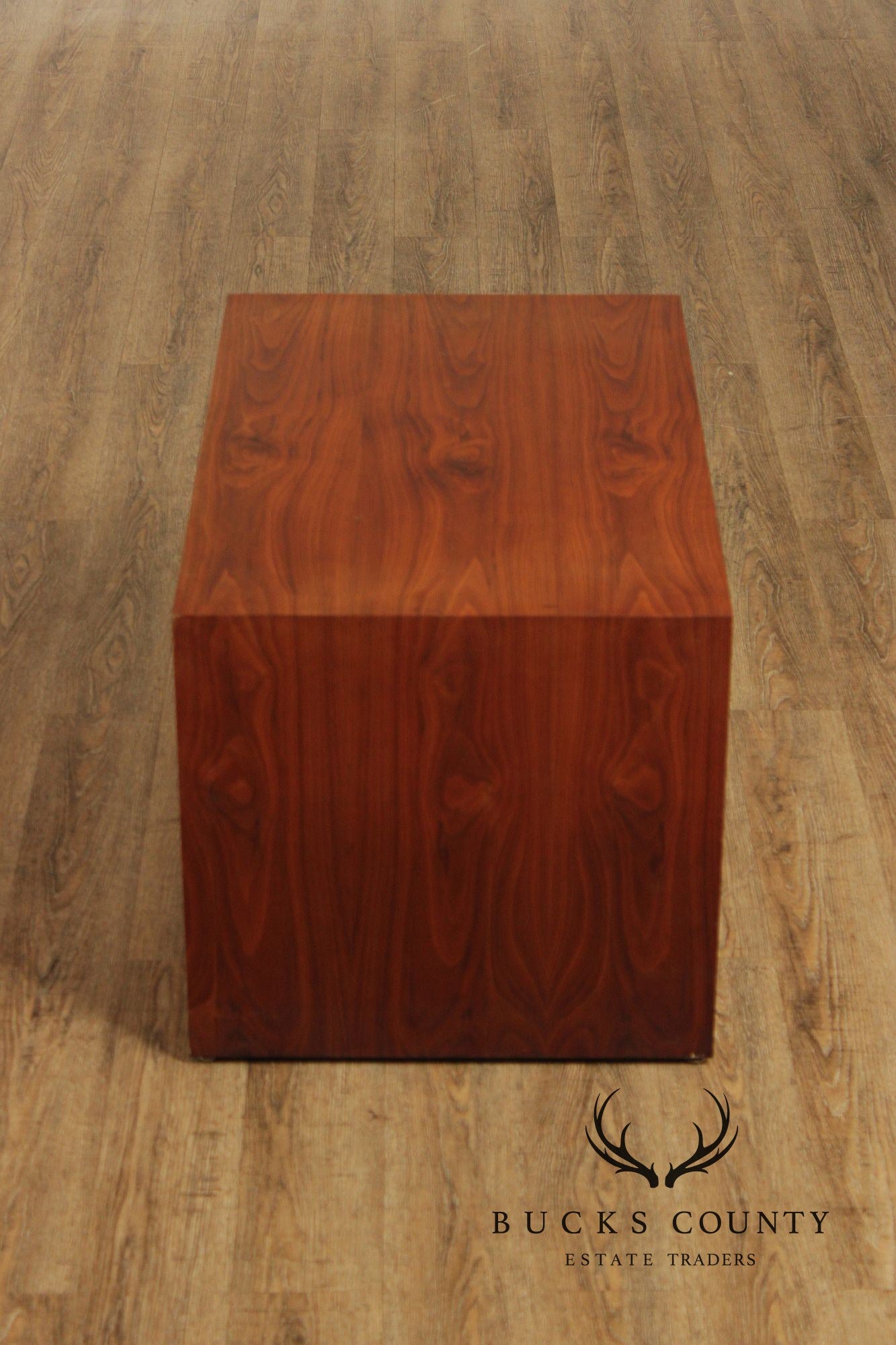 Mid-Century Modern Walnut Rectangular Coffee Table