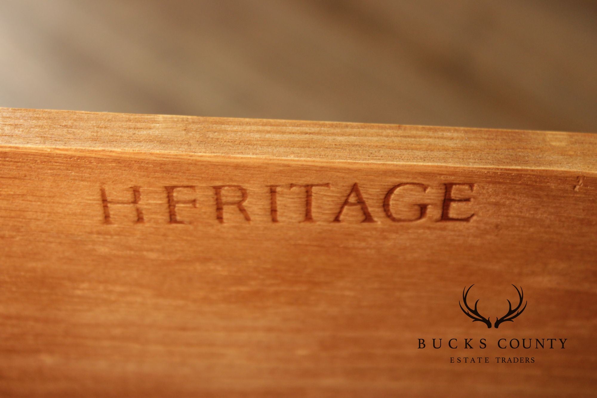 Heritage Mid-Century Modern Walnut Gentleman's Chest