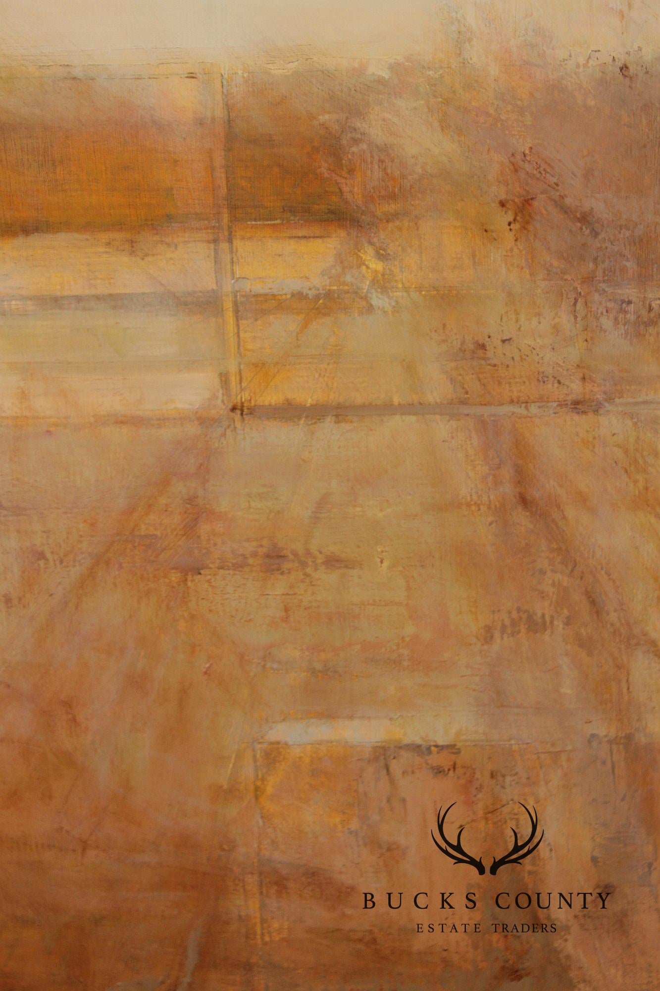 Michael Bartmann Oil Painting, Industrial Space II