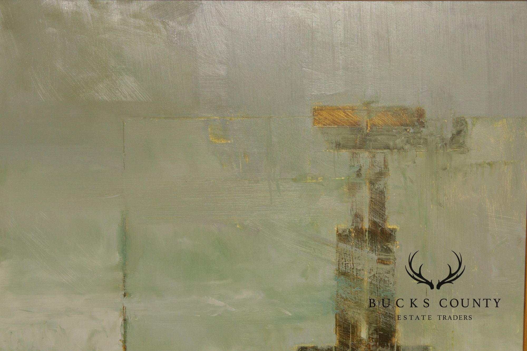 Michael Bartmann Oil Painting, Industrial Space