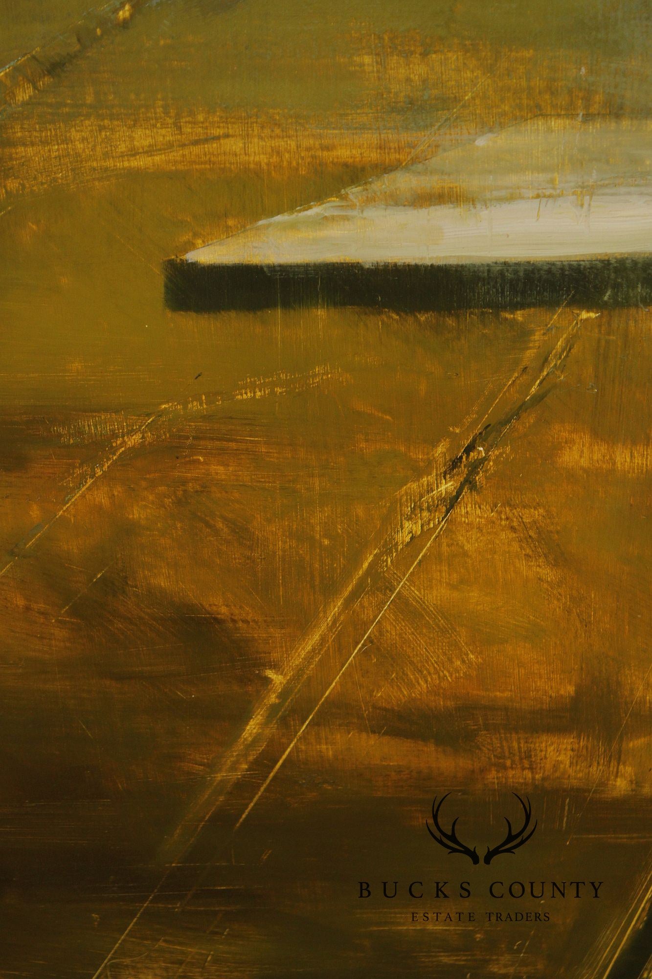 Michael Bartmann Oil Painting, Industrial Space