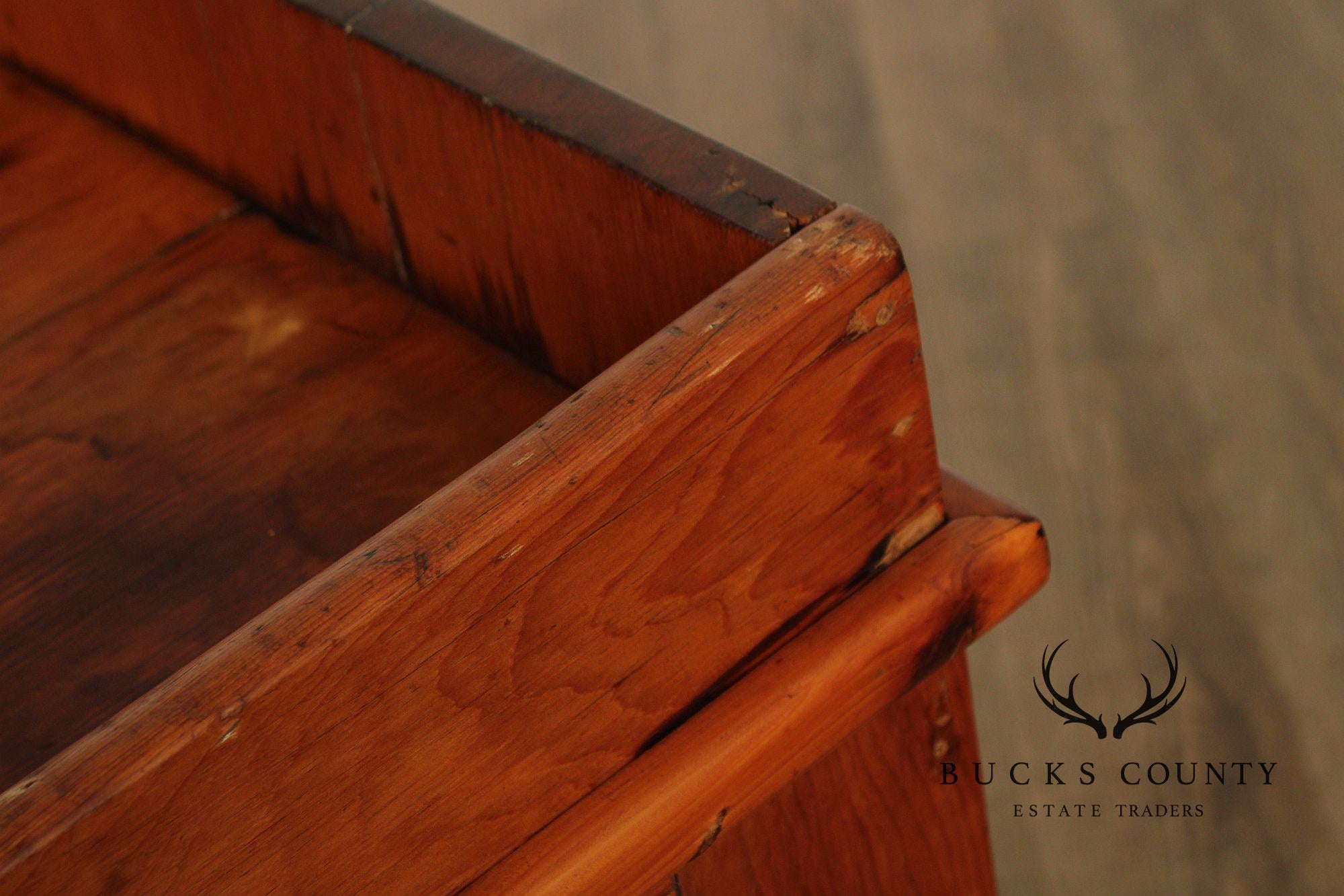 Antique Farmhouse Softwood Dry Sink