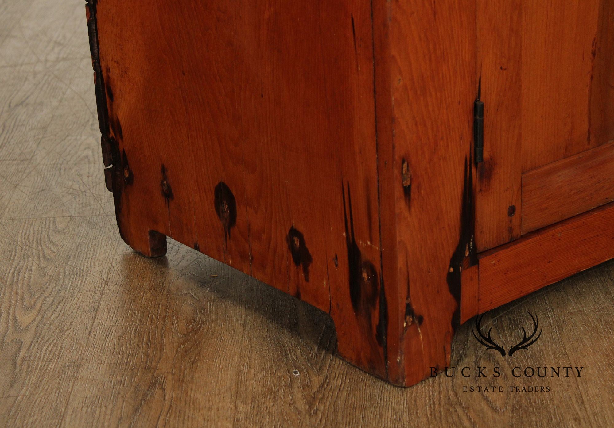 Antique Farmhouse Softwood Dry Sink