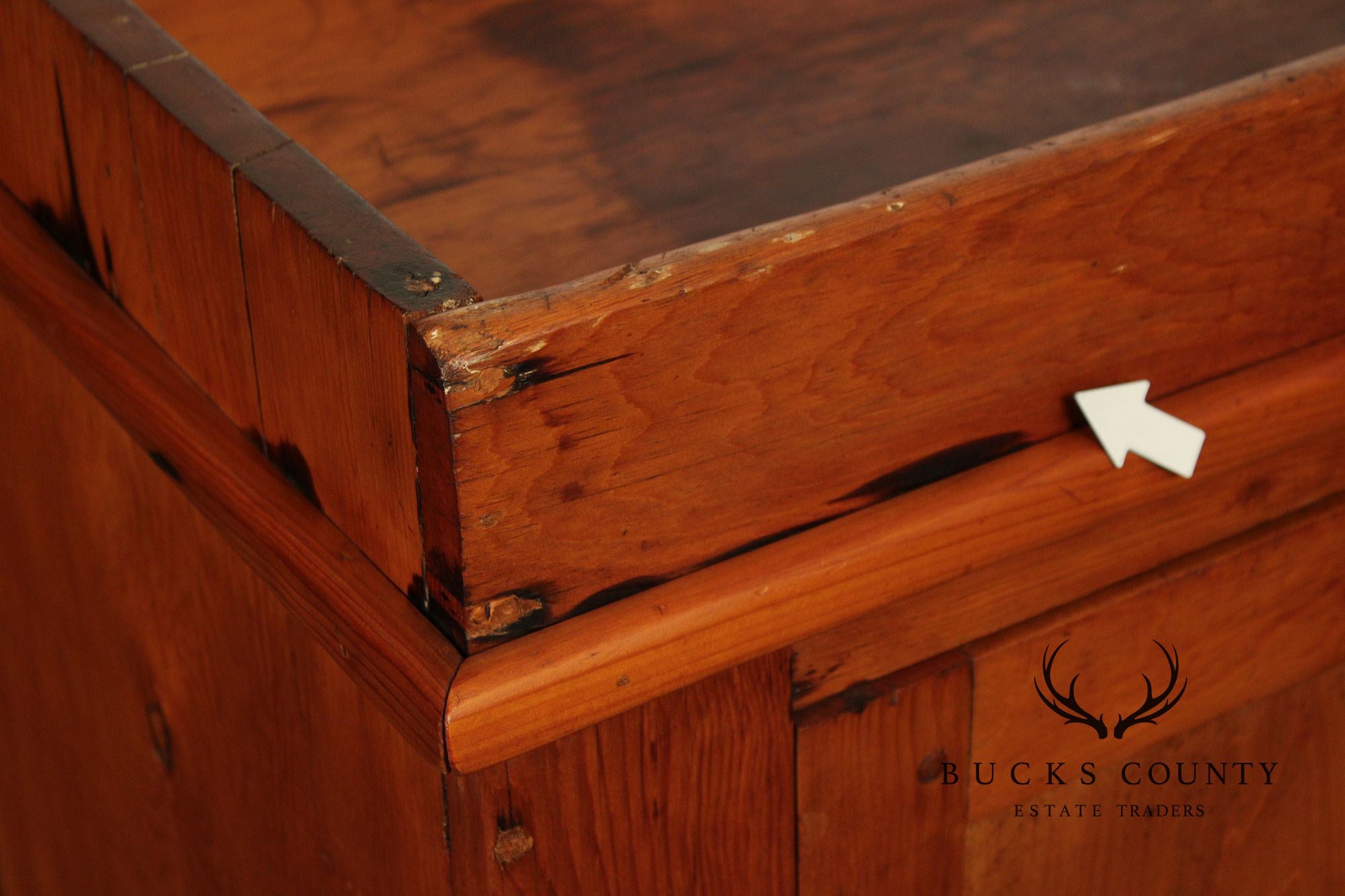 Antique Farmhouse Softwood Dry Sink