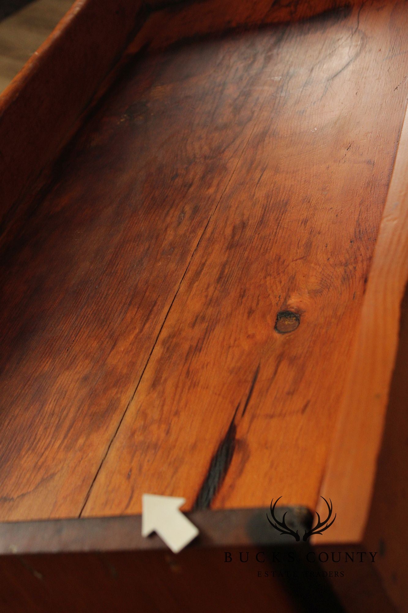 Antique Farmhouse Softwood Dry Sink