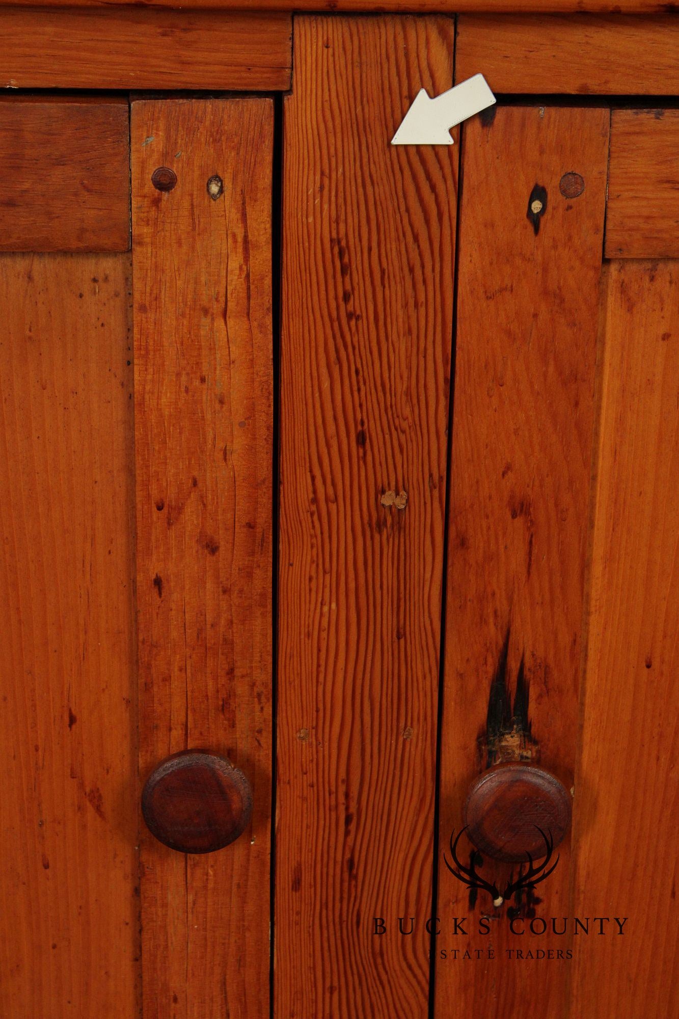 Antique Farmhouse Softwood Dry Sink