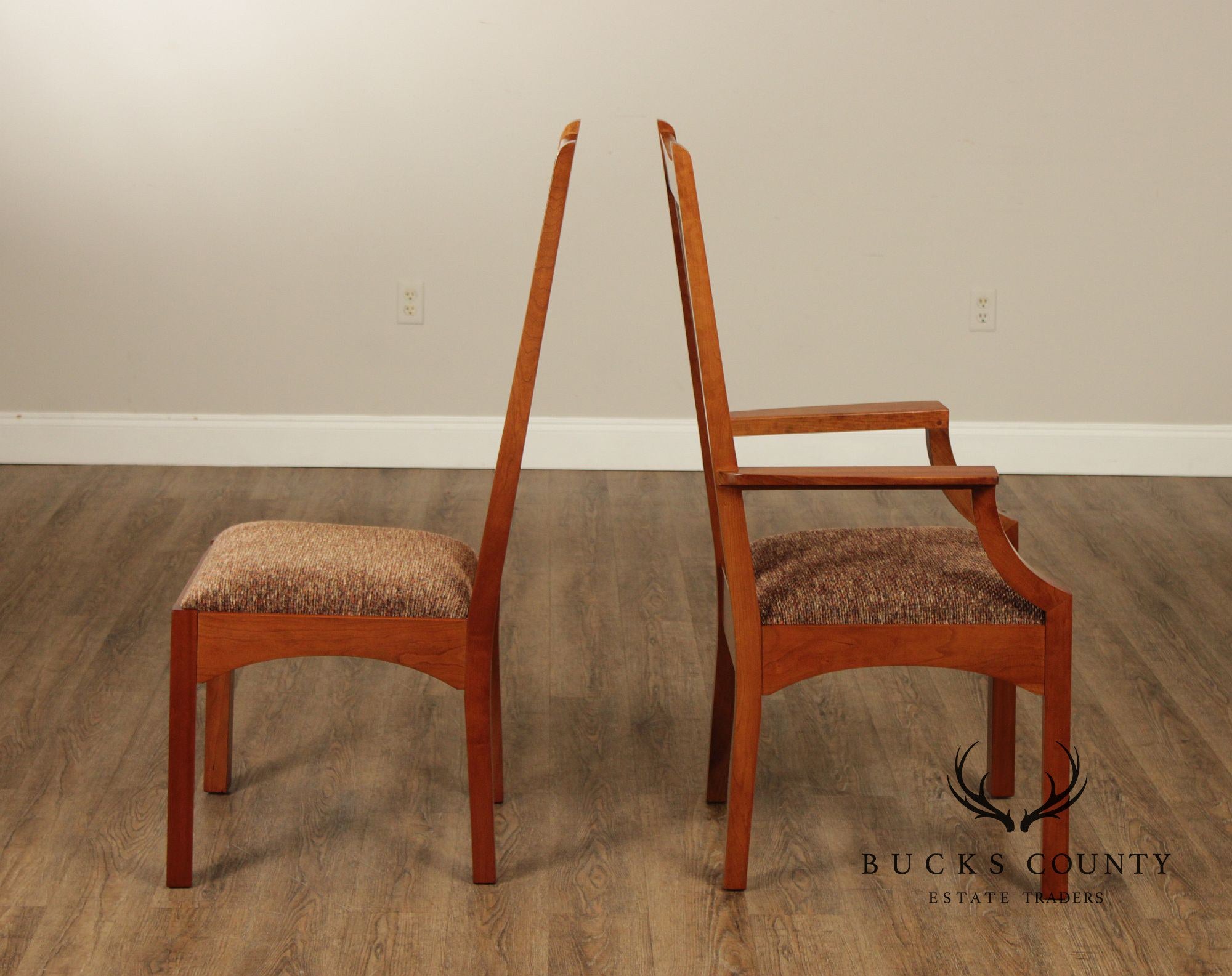 Stickley 21st Century Collection Set Of 10 Cherry Dining Chairs
