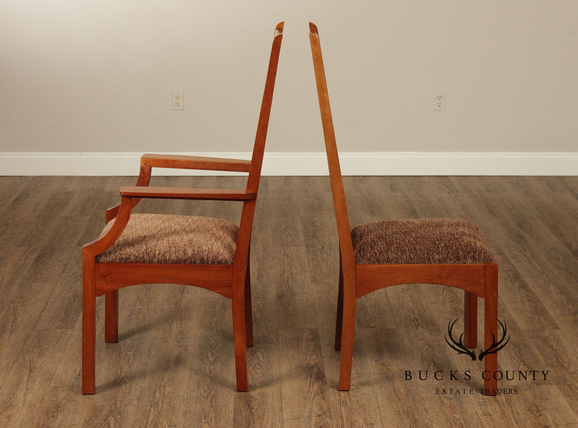 Stickley 21st Century Collection Set Of 10 Cherry Dining Chairs