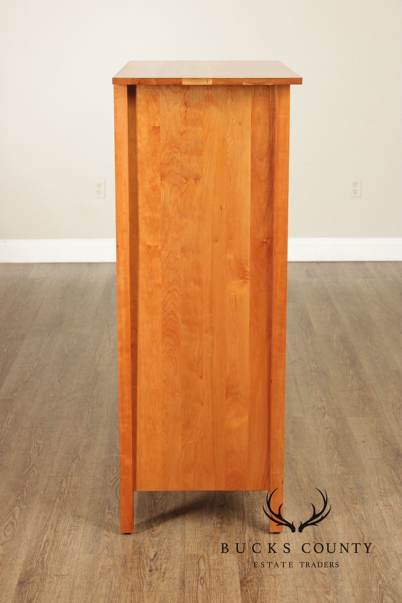 Stickley Mission Collection Harvey Ellis Nine-Drawer Cherry Tall Chest