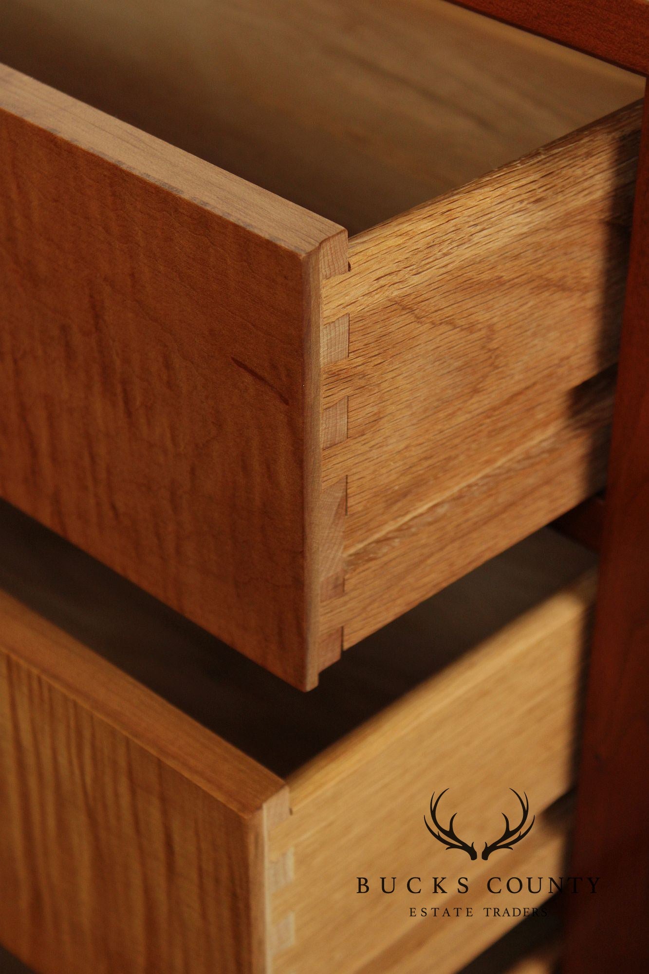 Stickley Mission Collection Cherry Harvey Ellis Three Drawer Nightstand