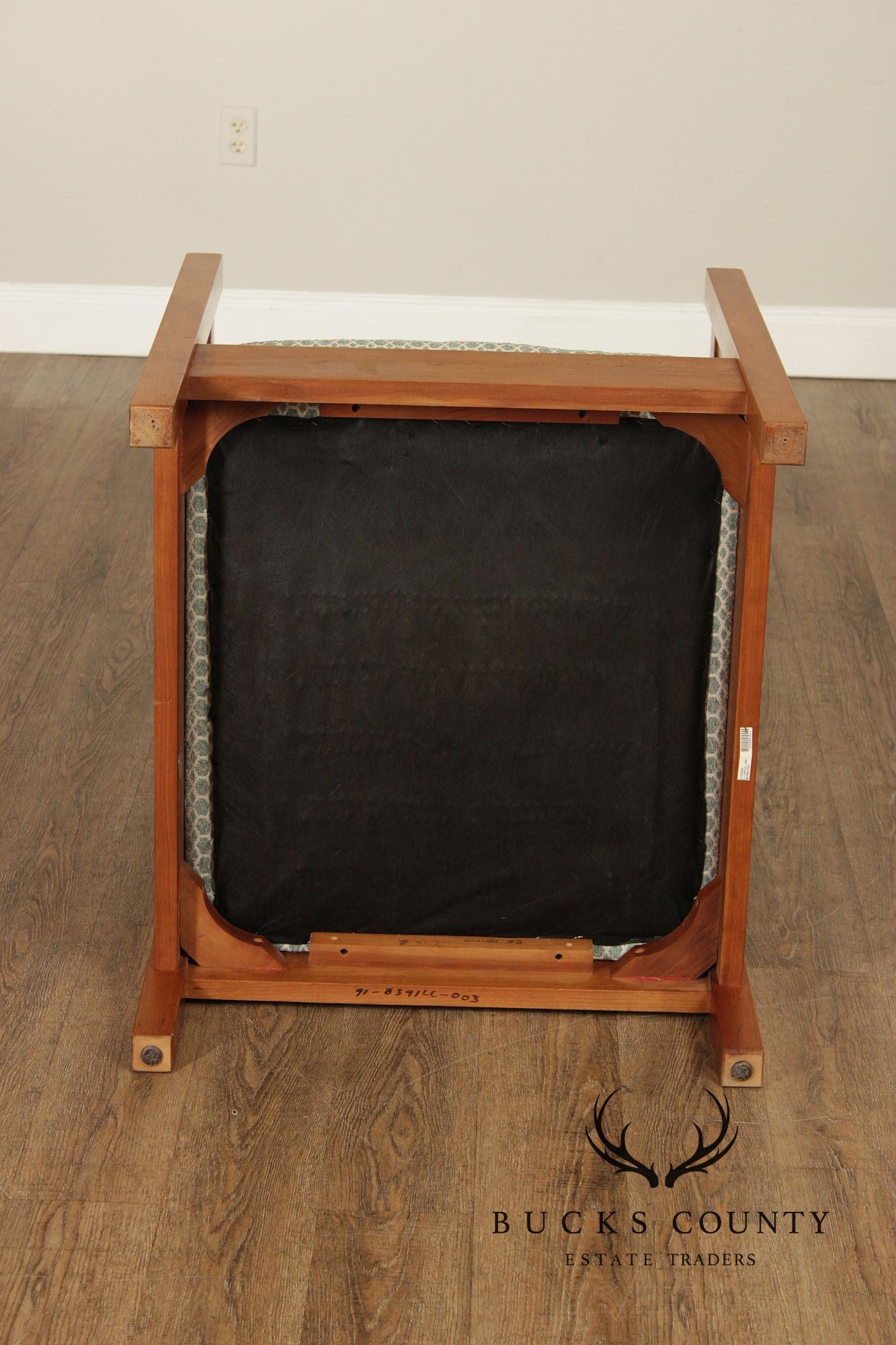 Stickley Pair Mission Style Cherry Spindle Lounge Chairs