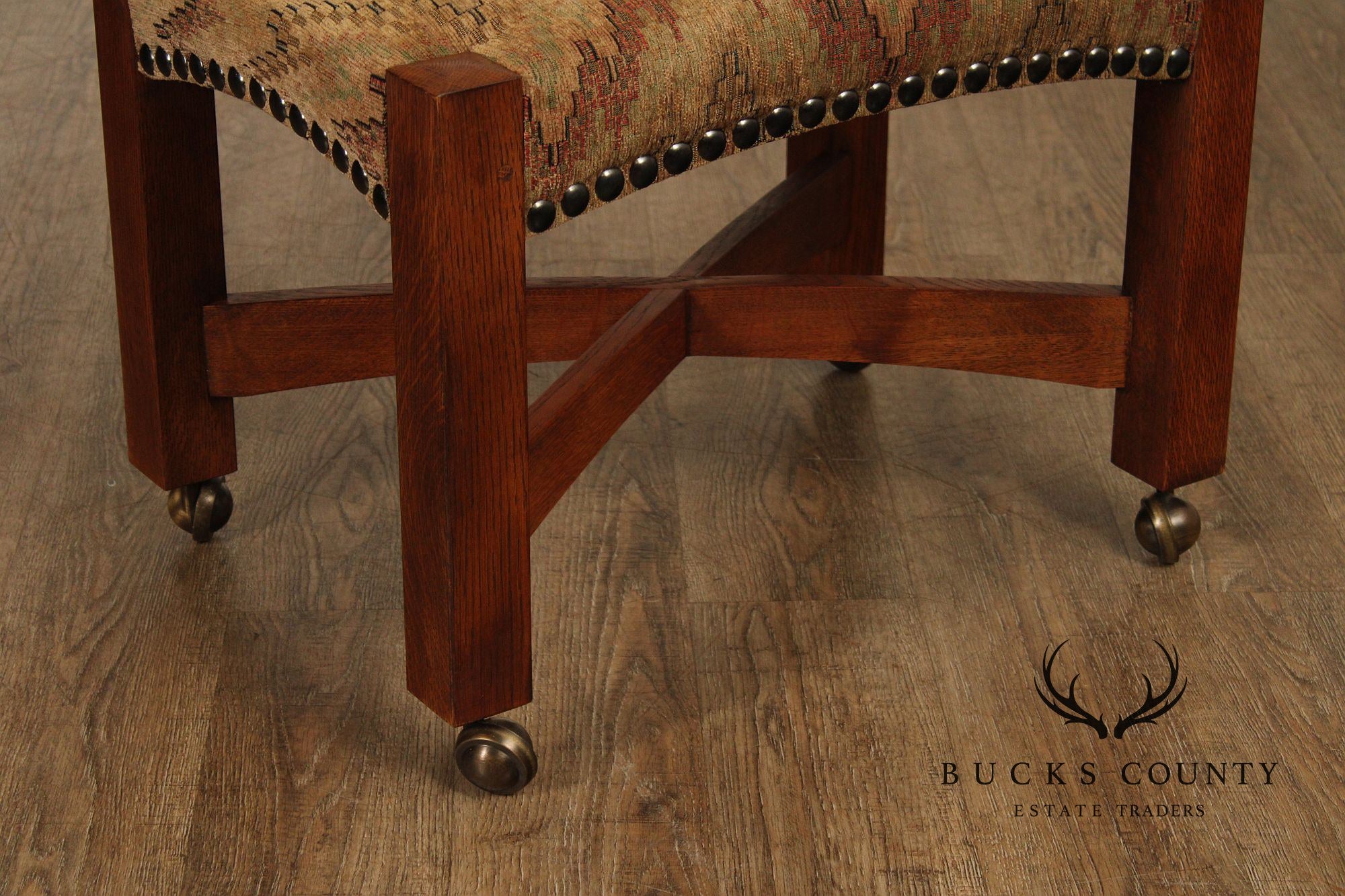 Stickley Mission Collection Oak Eastwood Footstool