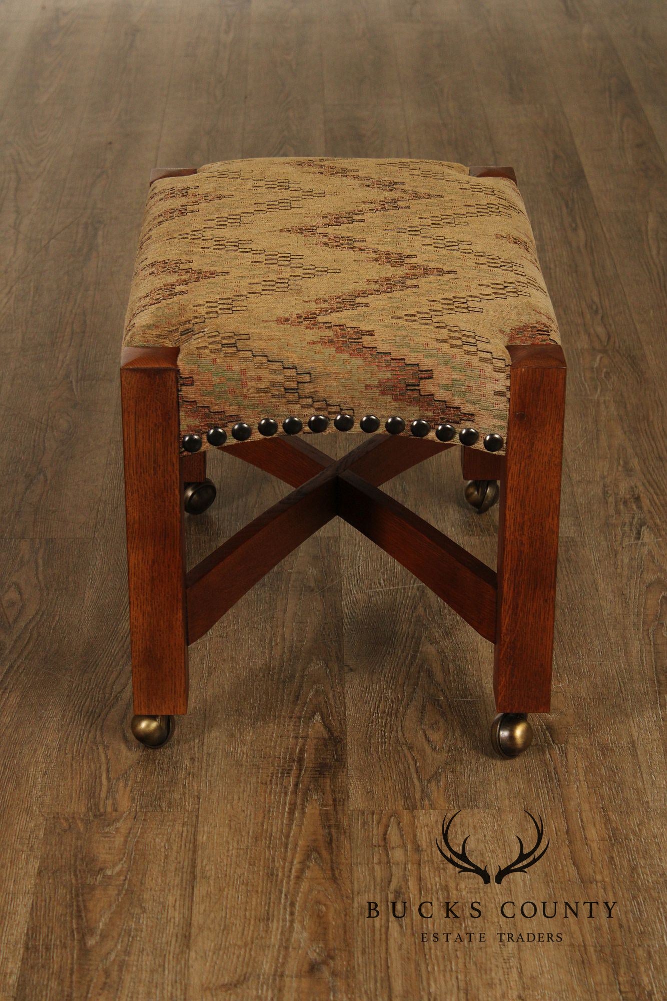 Stickley Mission Collection Oak Eastwood Footstool