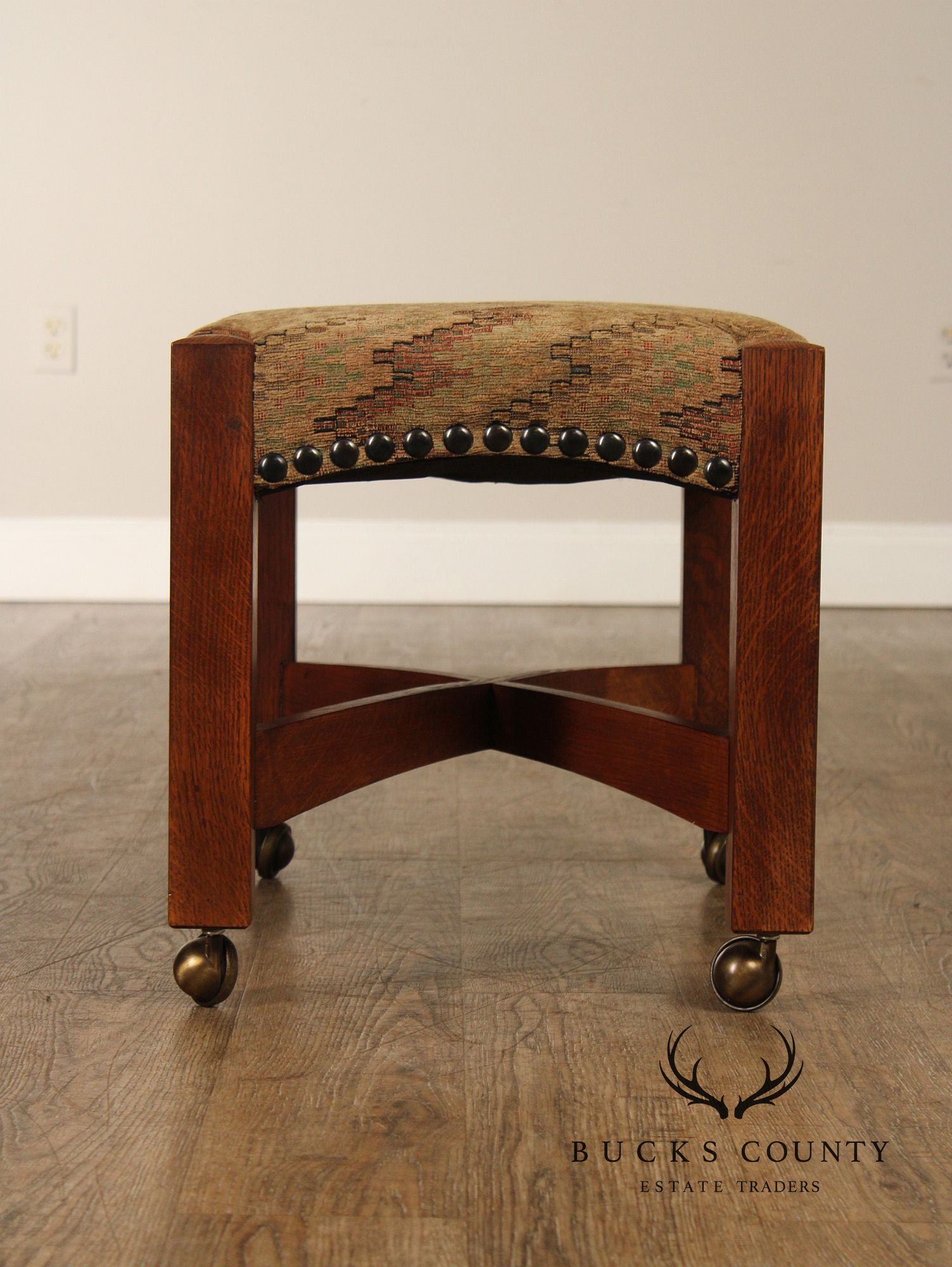 Stickley Mission Collection Oak Eastwood Footstool