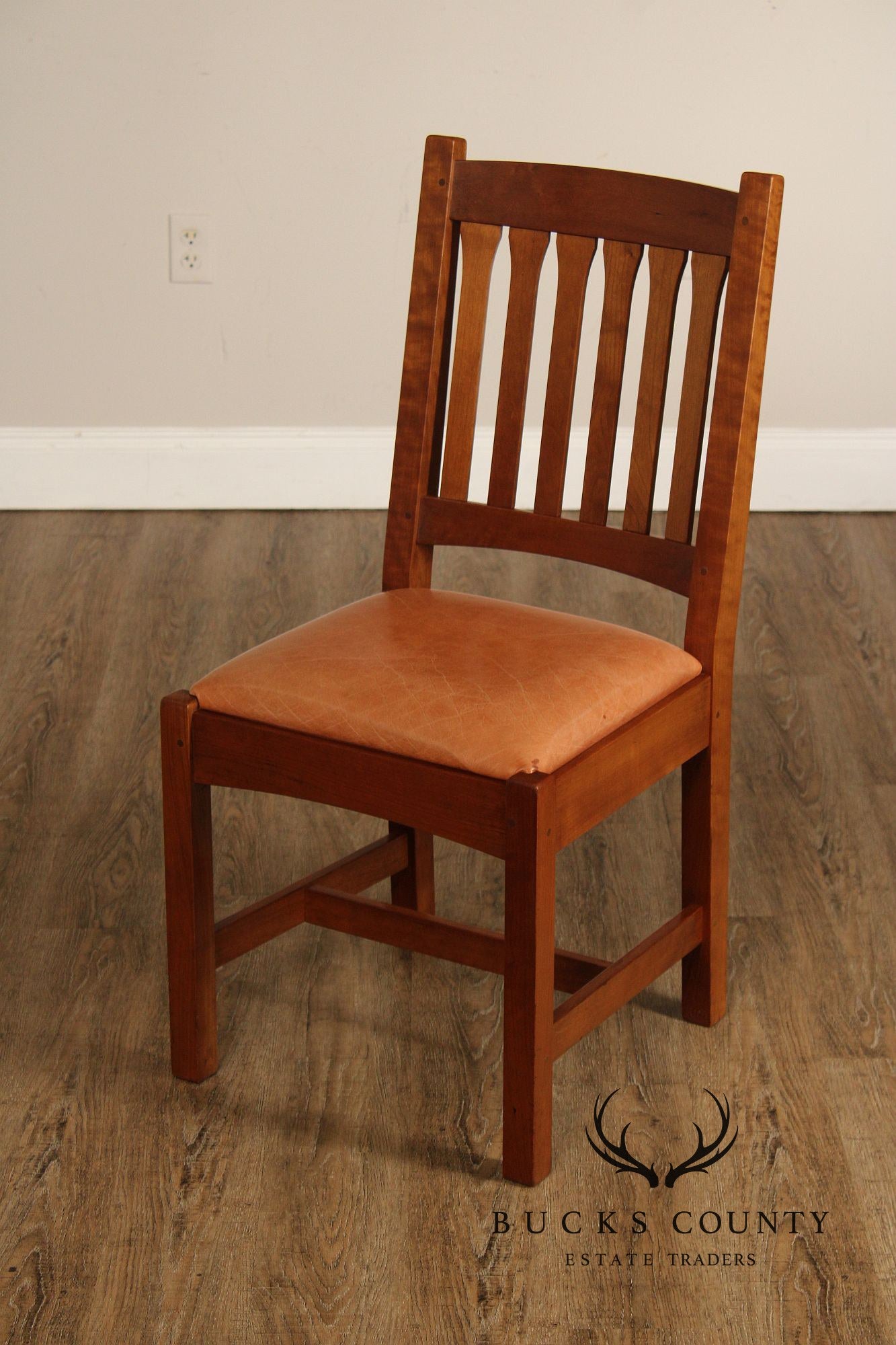 Stickley Mission Collection Cottage Cherry Side Dining Chair