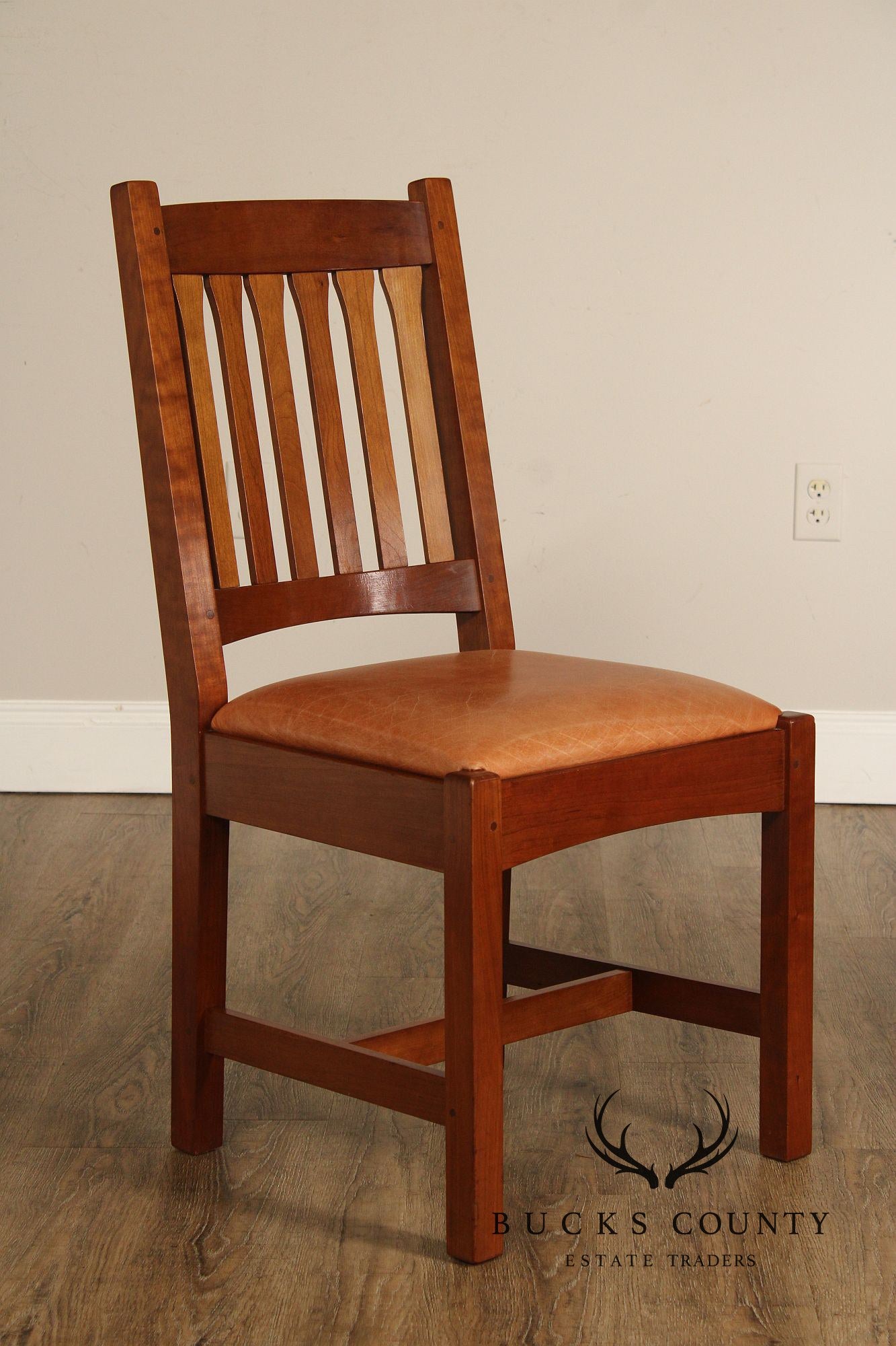 Stickley Mission Collection Cottage Cherry Side Dining Chair