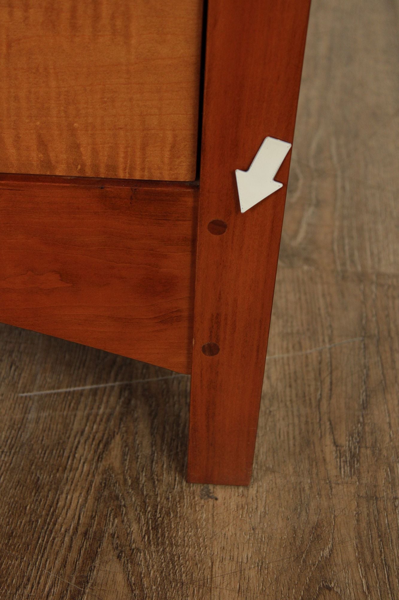 Stickley Mission Collection Harvey Ellis Cherry and Maple Single Dresser