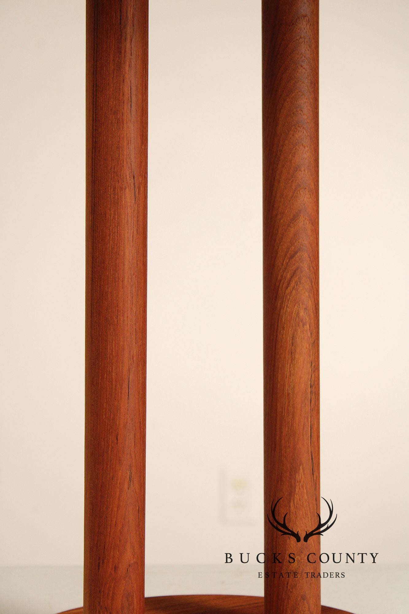 LYS Danish Modern Pair of Teak Table Lamps