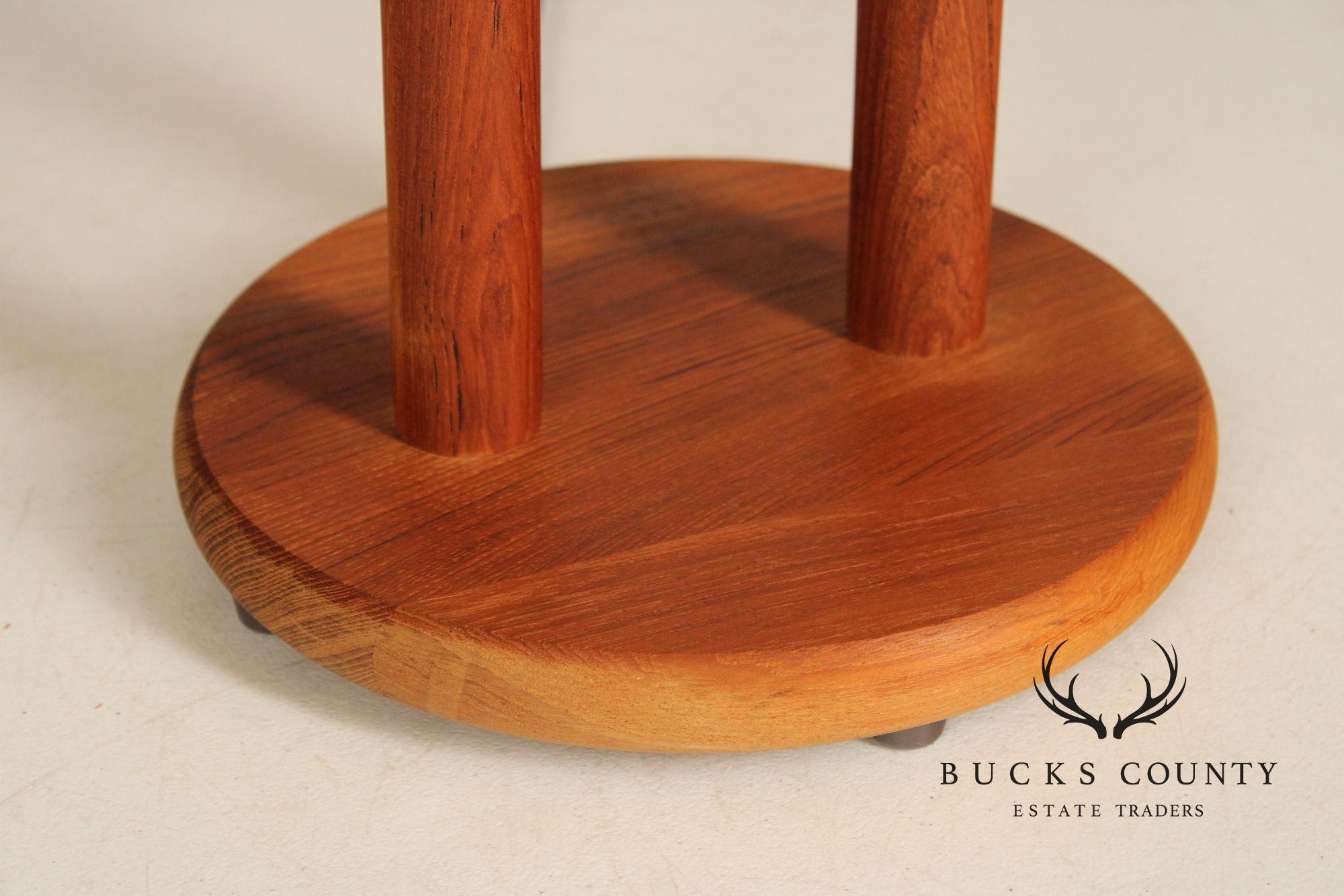 LYS Danish Modern Pair of Teak Table Lamps