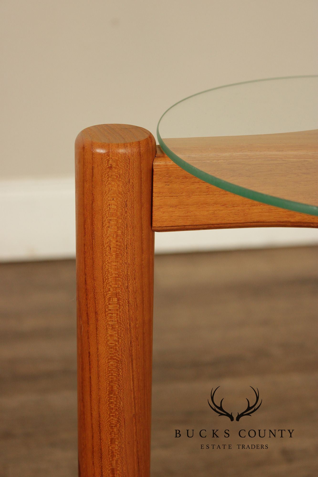 Lysgaard Mobler Danish Modern Pair of Teak Plant Stands