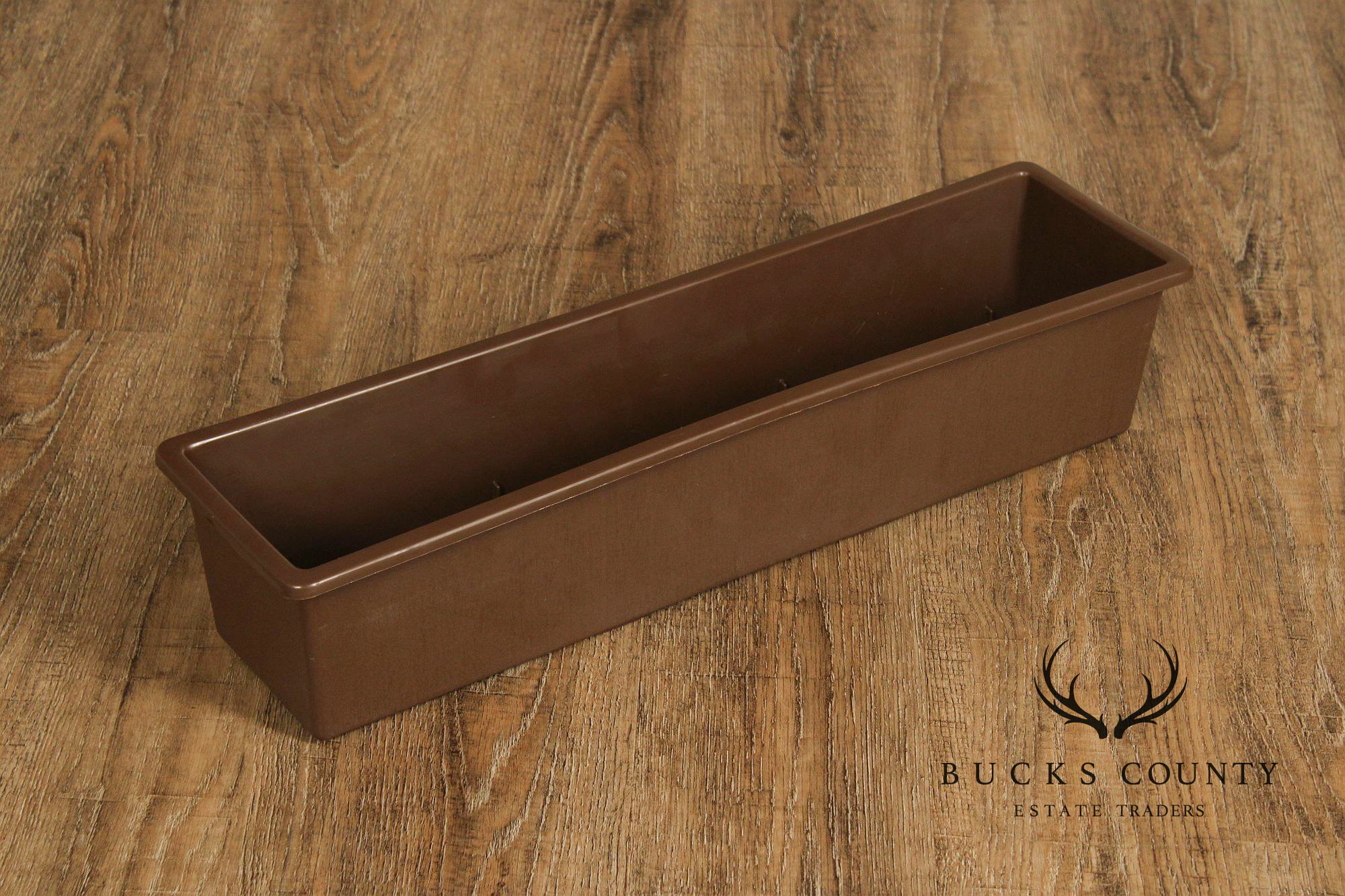 Danish Modern Style Planter in Teak Stand