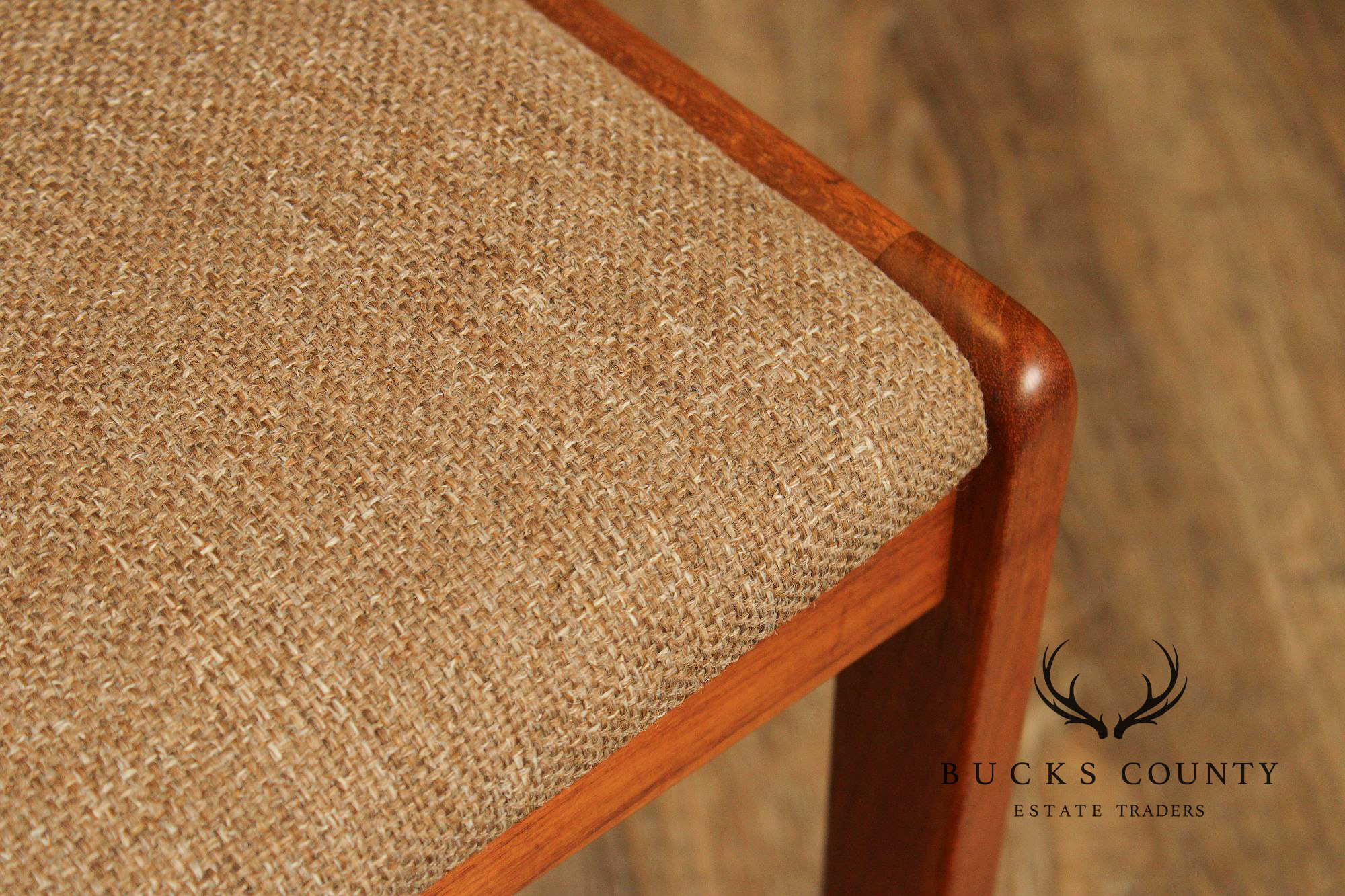 Uldum Mobelfabrik Danish Modern Set of Four Teak Dining Chairs