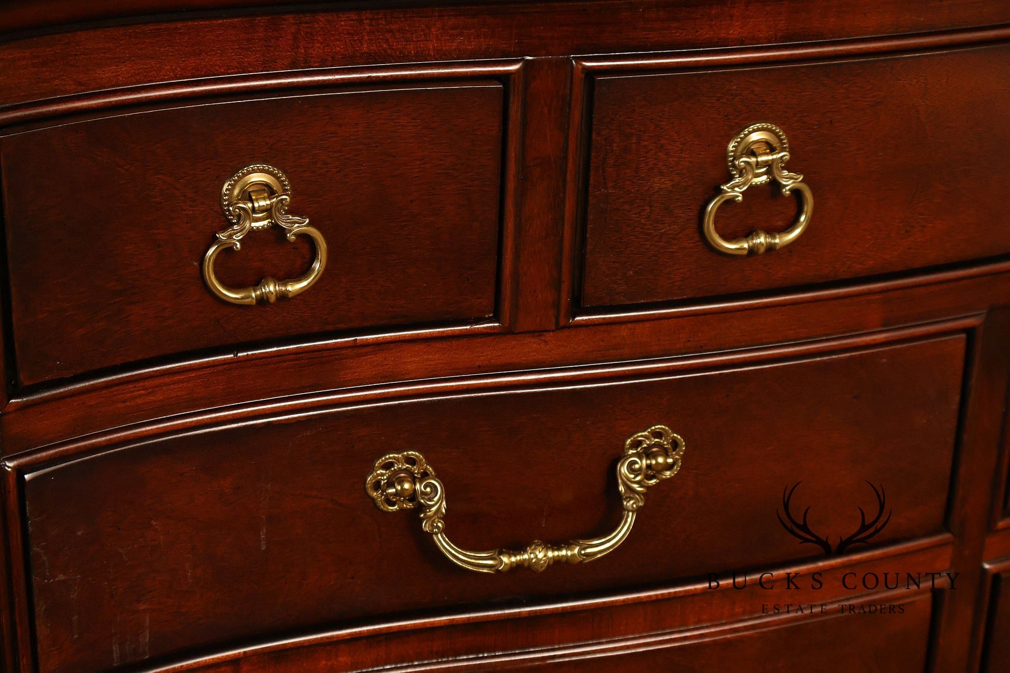 Century Furniture Mahogany Chippendale Style Sideboard Buffet