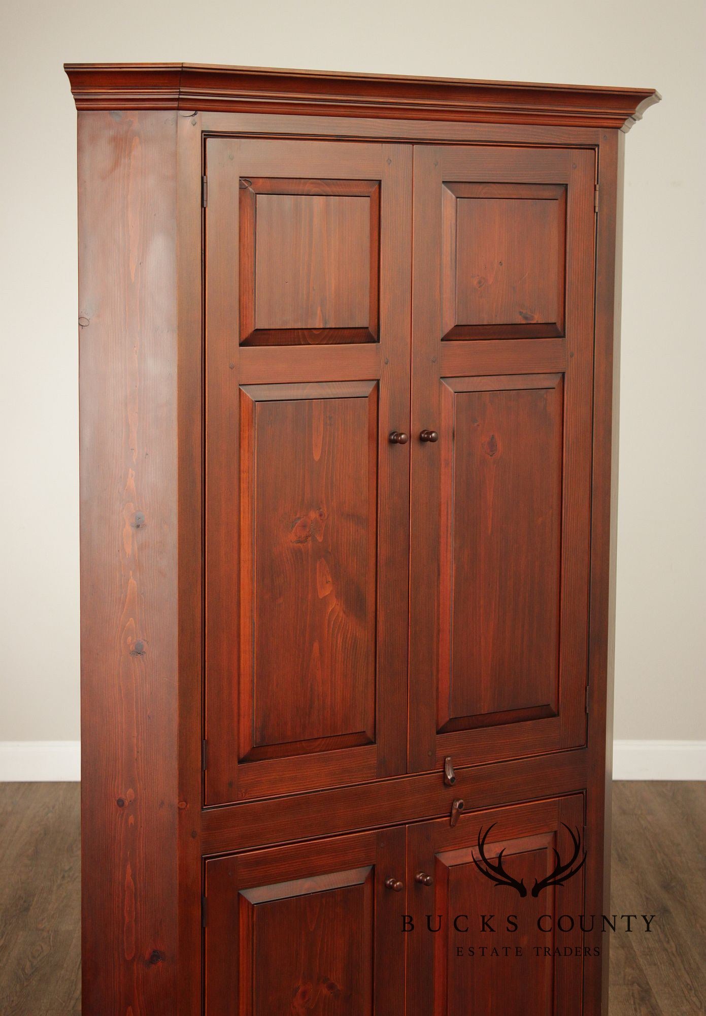 The Shaker Shoppe Pennsylvania Pine Corner Cabinet