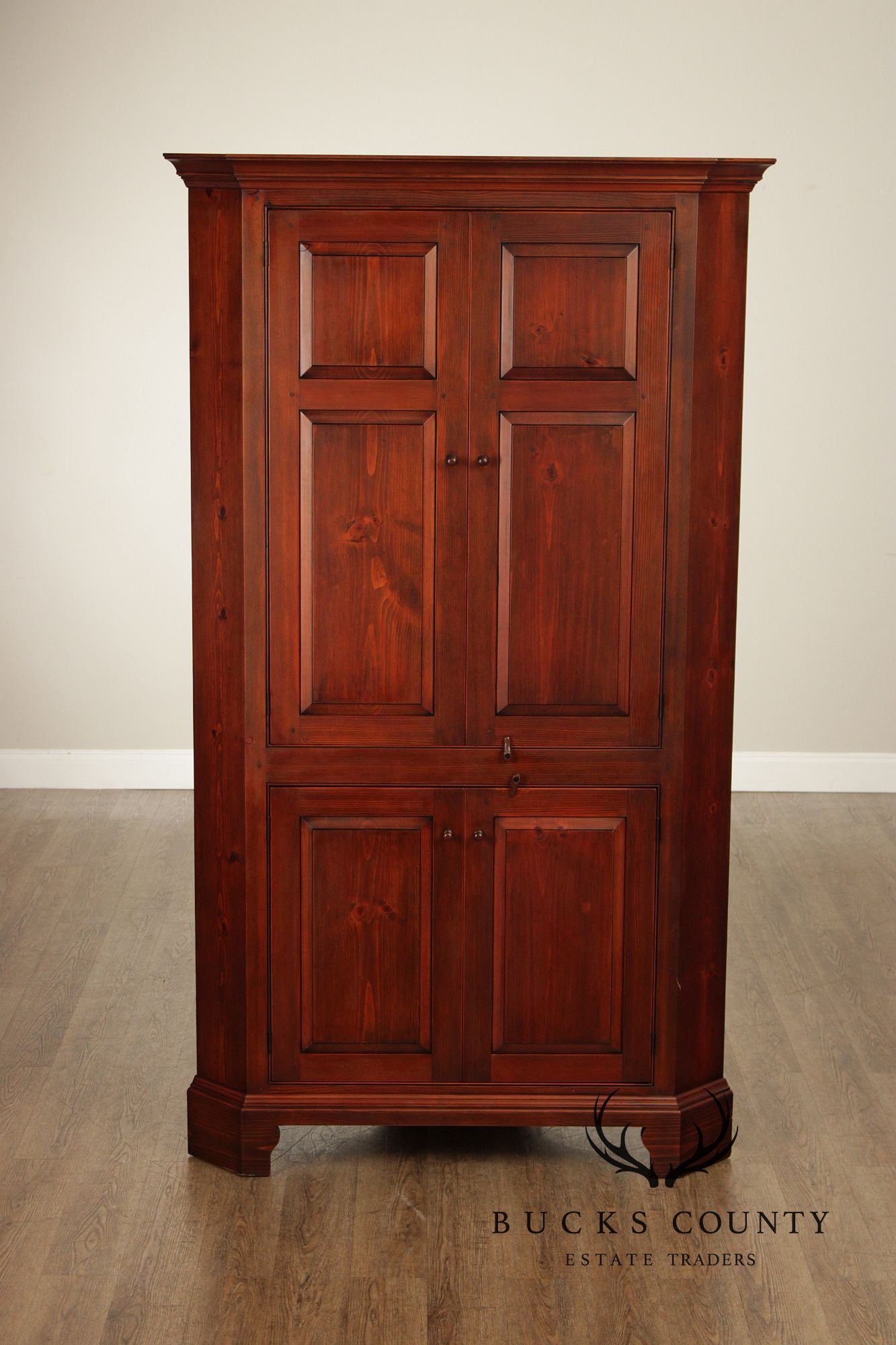 The Shaker Shoppe Pennsylvania Pine Corner Cabinet