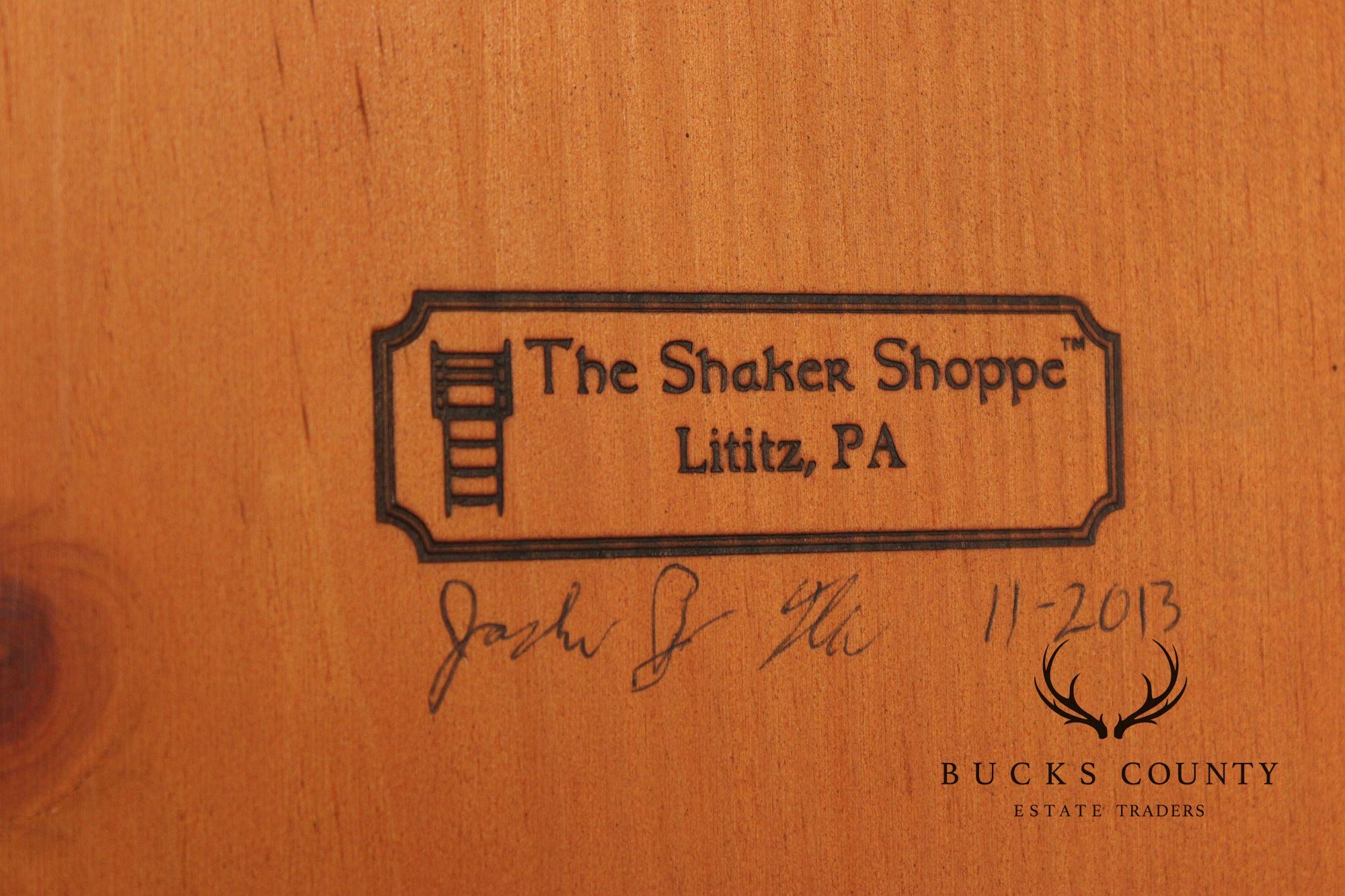 The Shaker Shoppe Pennsylvania Pine Corner Cabinet