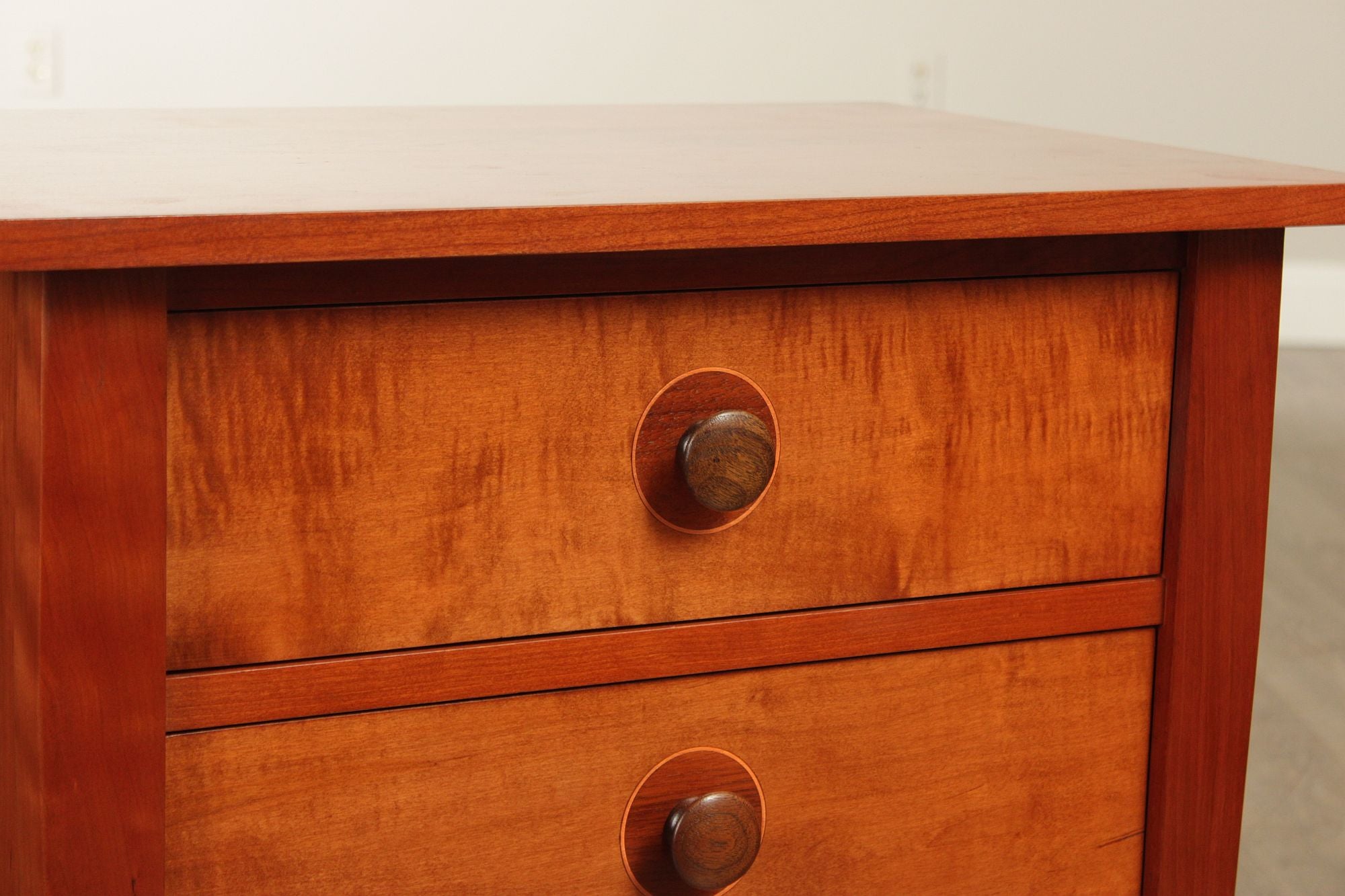 Stickley Mission Collection Cherry Harvey Ellis Three Drawer Nightstand