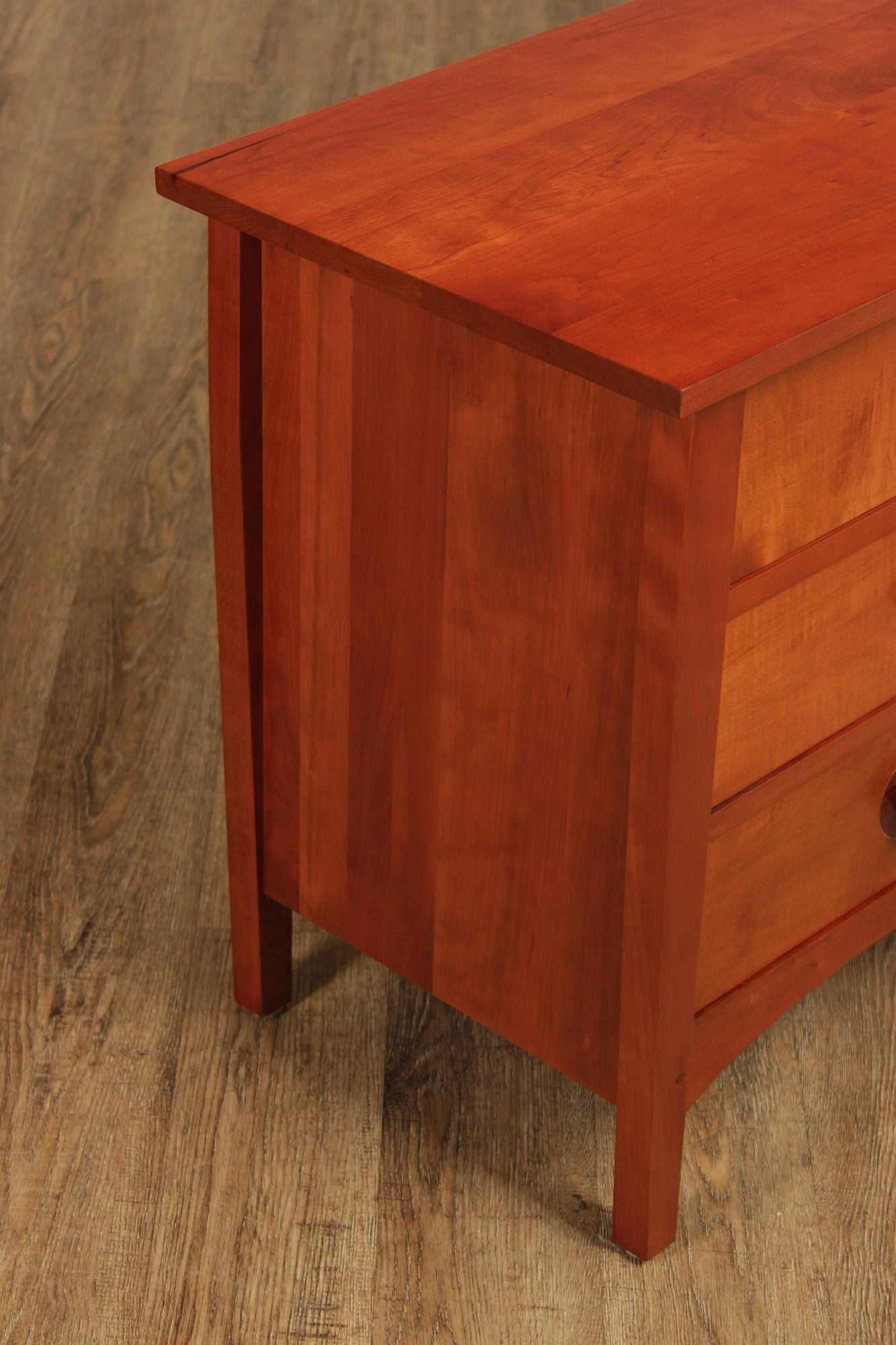 Stickley Mission Collection Cherry Harvey Ellis Three Drawer Nightstand