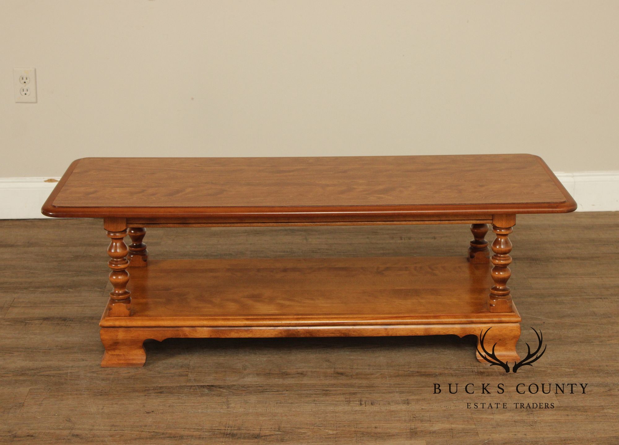 Ethan Allen Heirloom Maple Coffee Table