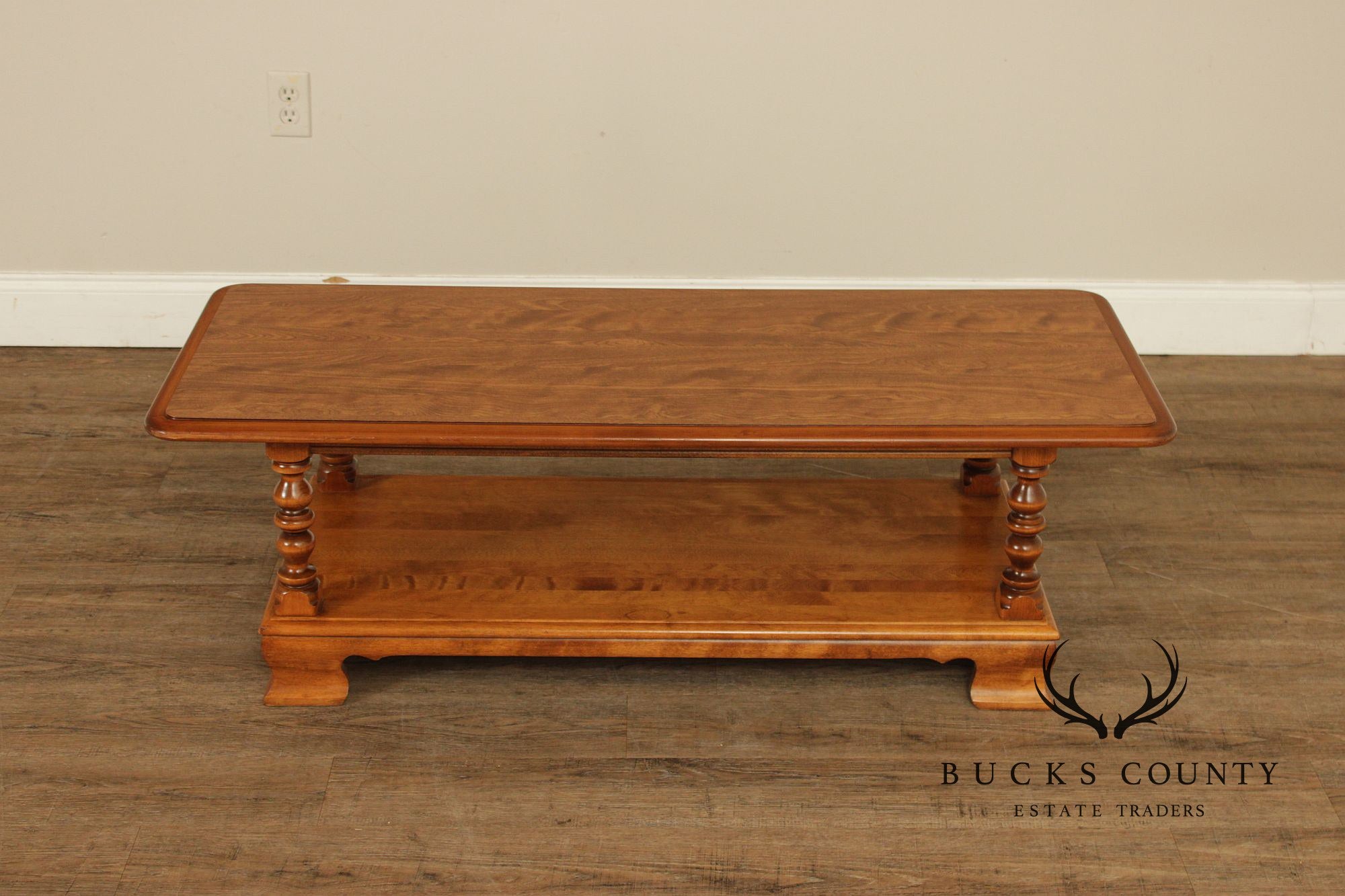 Ethan Allen Heirloom Maple Coffee Table