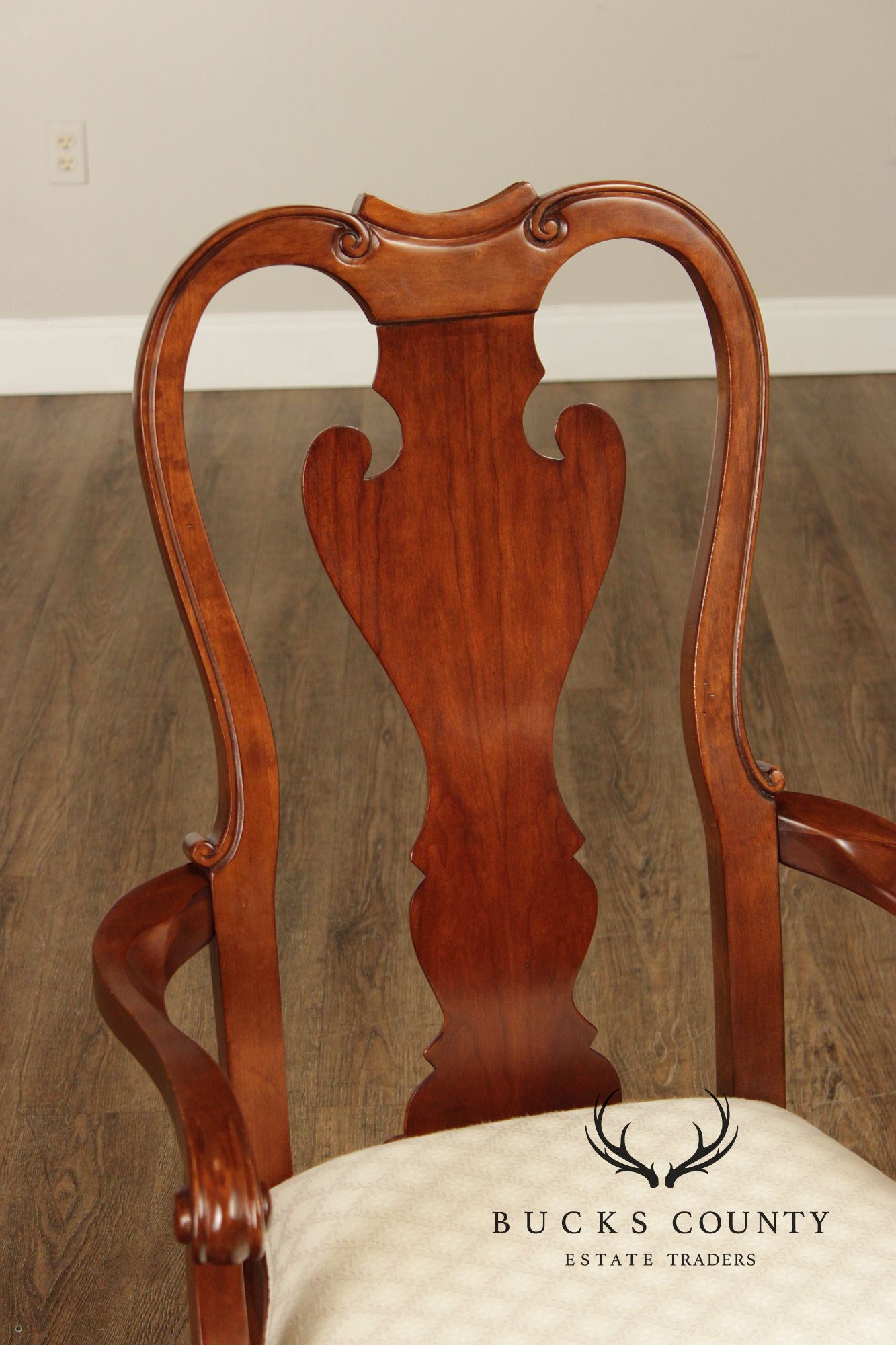 Pennsylvania House Set Of Six Queen Anne Cherry Dining Chairs