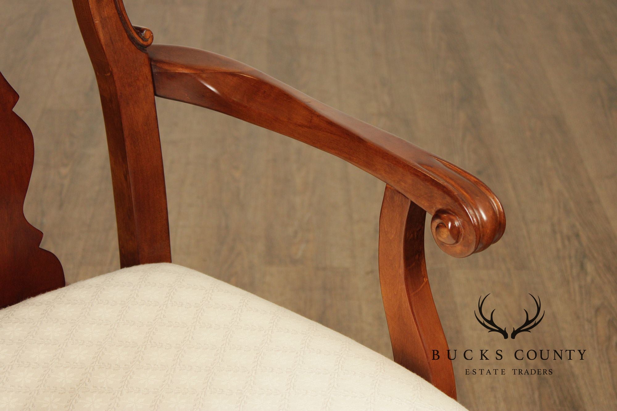 Pennsylvania House Set Of Six Queen Anne Cherry Dining Chairs