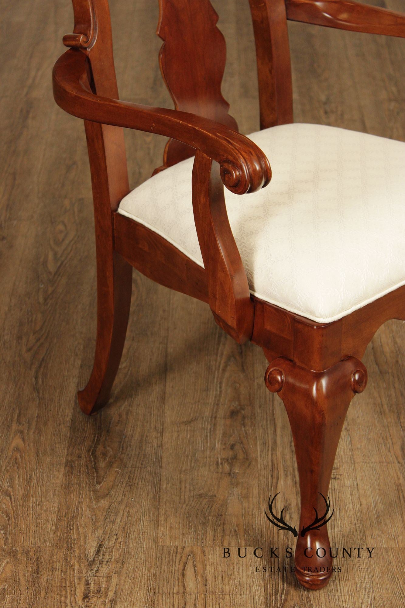 Pennsylvania House Set Of Six Queen Anne Cherry Dining Chairs