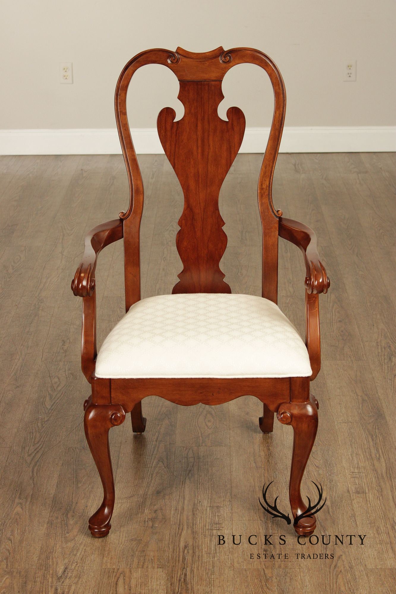 Pennsylvania House Set Of Six Queen Anne Cherry Dining Chairs