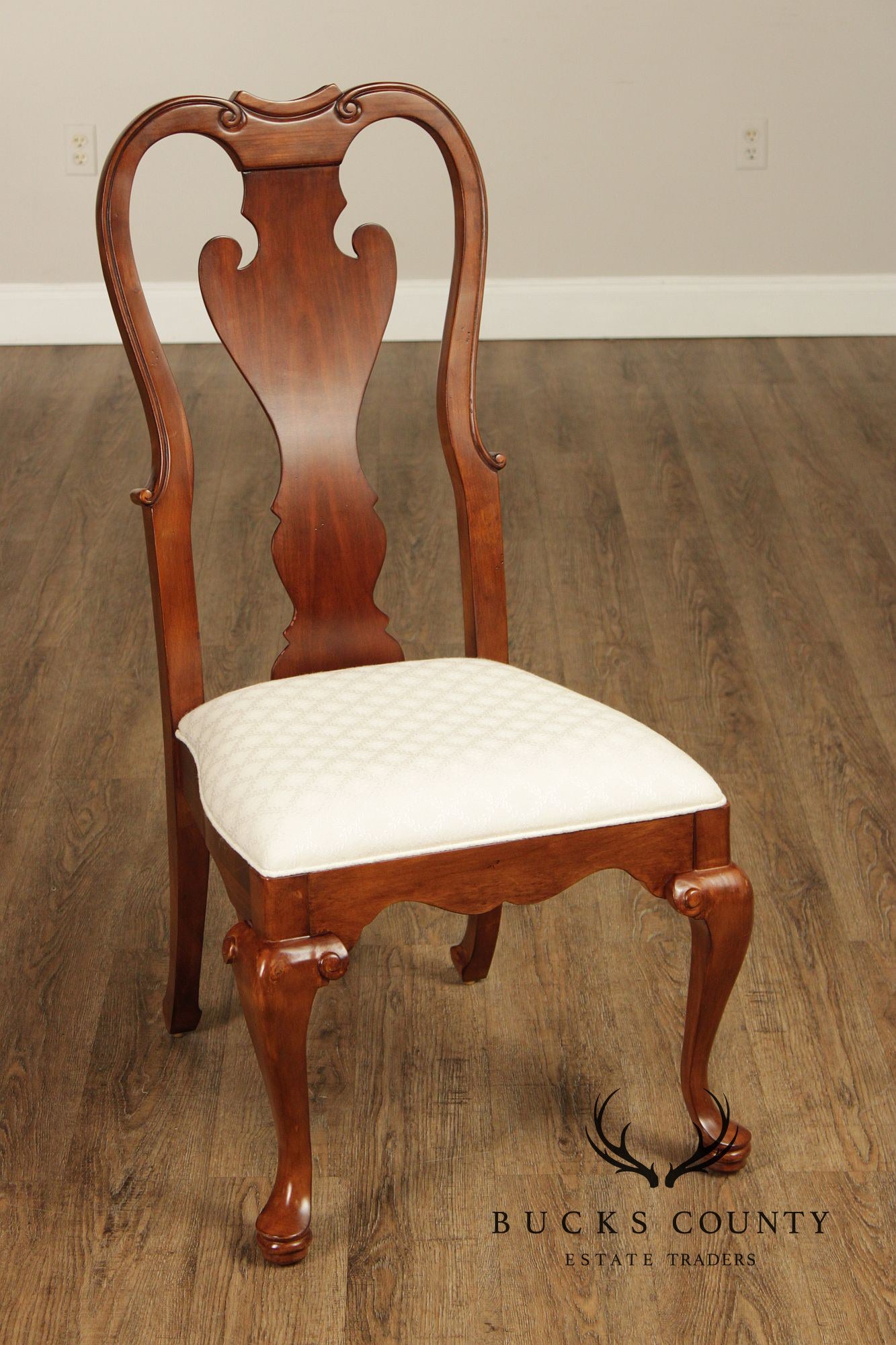 Pennsylvania House Set Of Six Queen Anne Cherry Dining Chairs